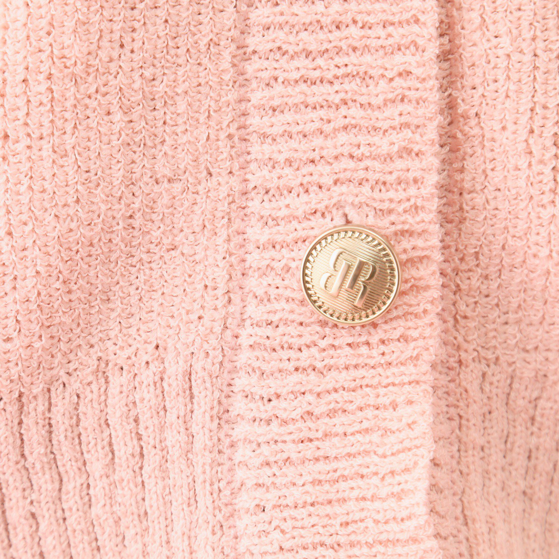 grove「【コラボITEM】Philly Chocolate ブークレカーディガン」|カーディガン|