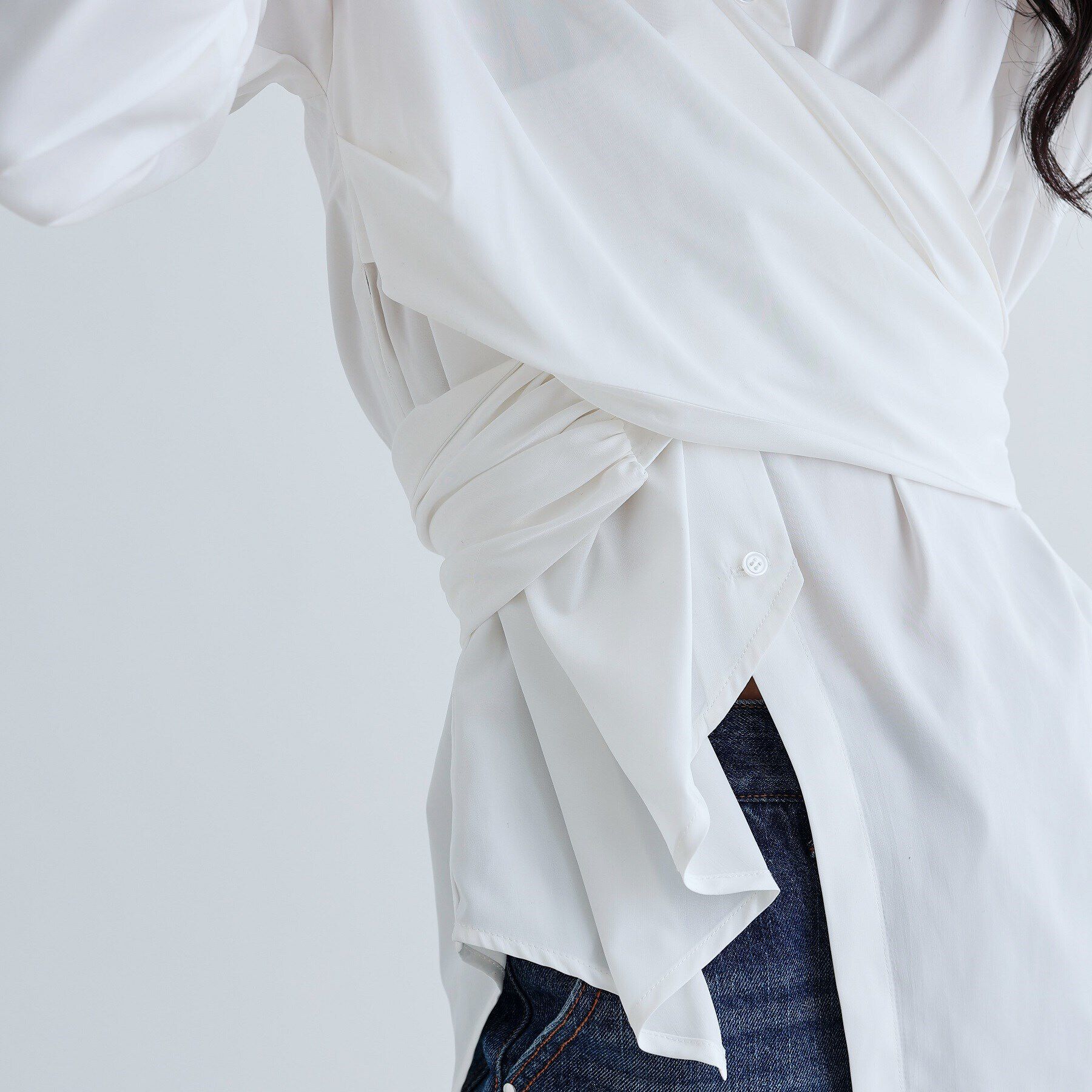 GALLEST「カシュクールシャツ」|シャツ・ブラウス|