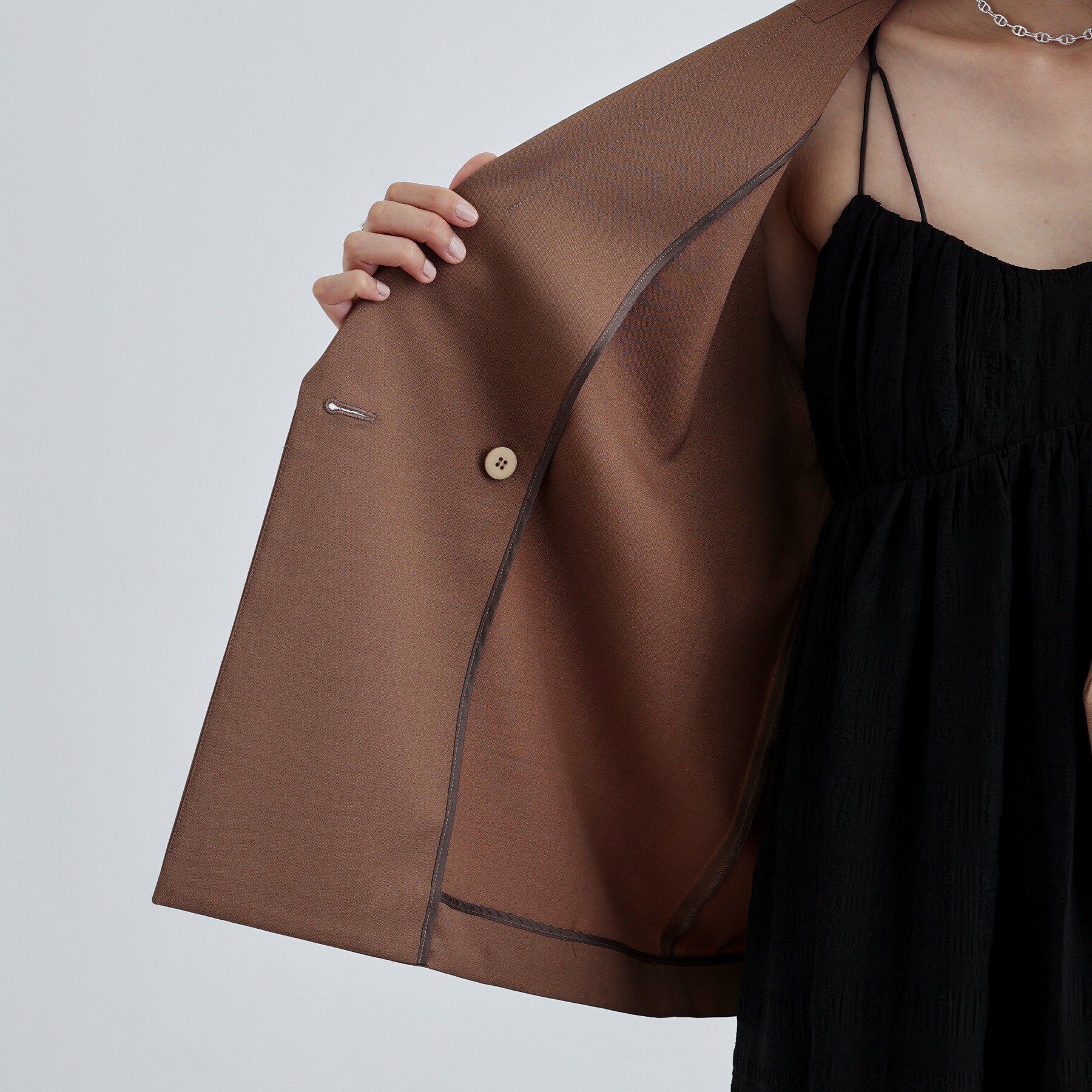 GALLEST「【セットアップ可】モードフィットダブルボタンジャケット【カセット服/オケージョン/通勤】」|テーラードジャケット|