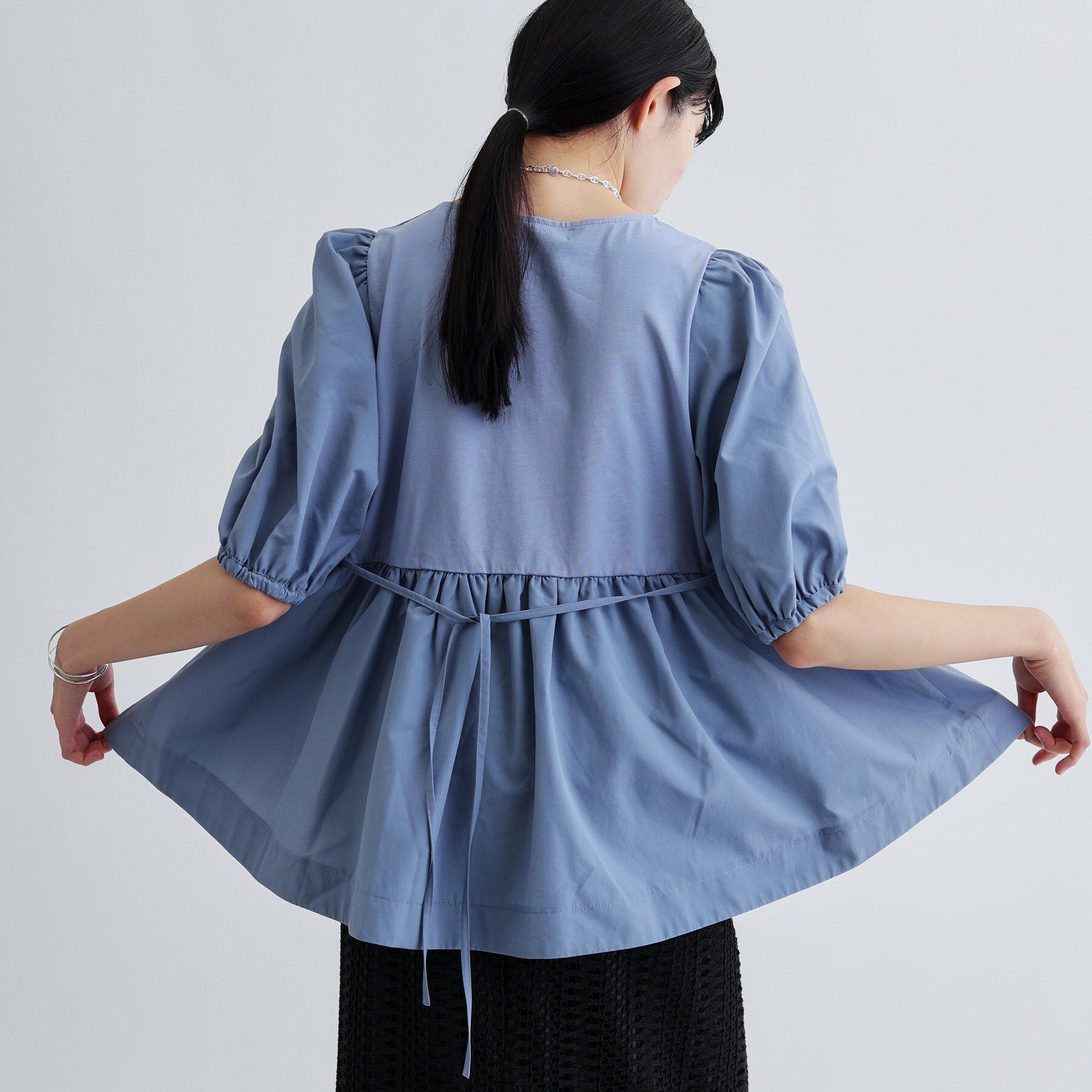 GALLEST「ハートネックペプラムカットソー」|Tシャツ・カットソー|