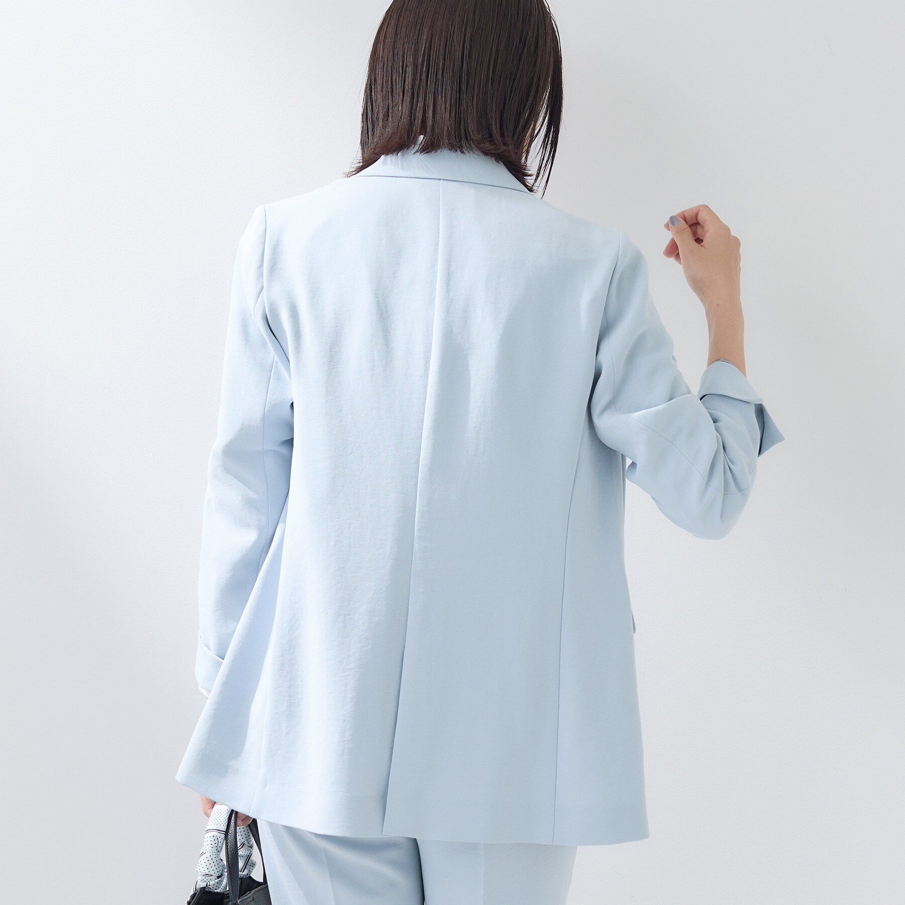 INDIVI「【洗える／多機能／SETUP可】着る日傘ダブルジャケット」|テーラードジャケット|