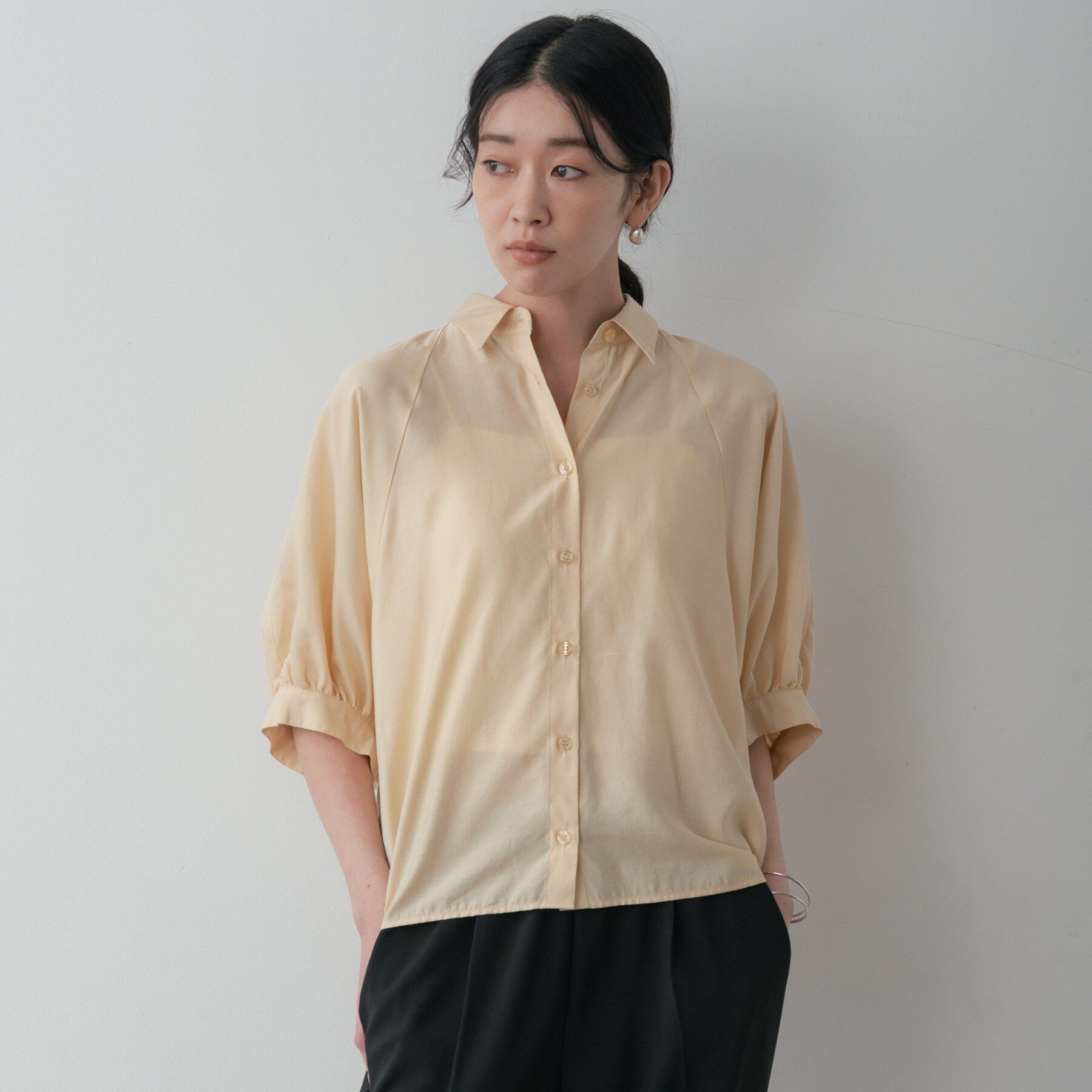 GALLEST「バックドロストブラウス」|シャツ・ブラウス|