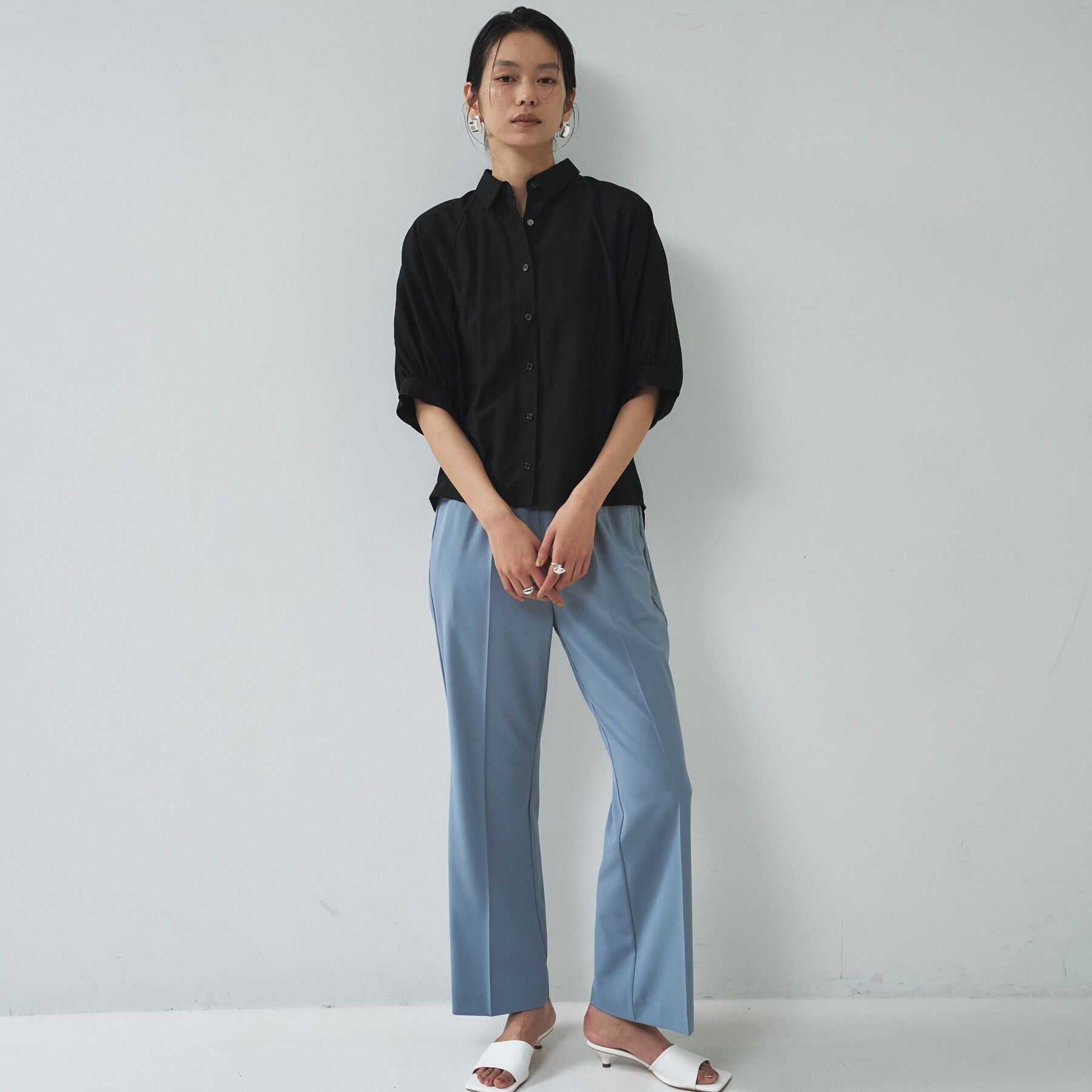 GALLEST「バックドロストブラウス」|シャツ・ブラウス|