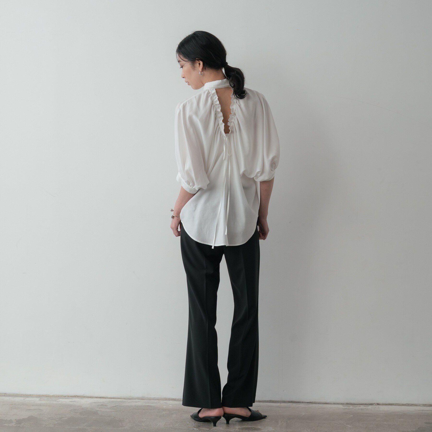 GALLEST「バックドロストブラウス」|シャツ・ブラウス|