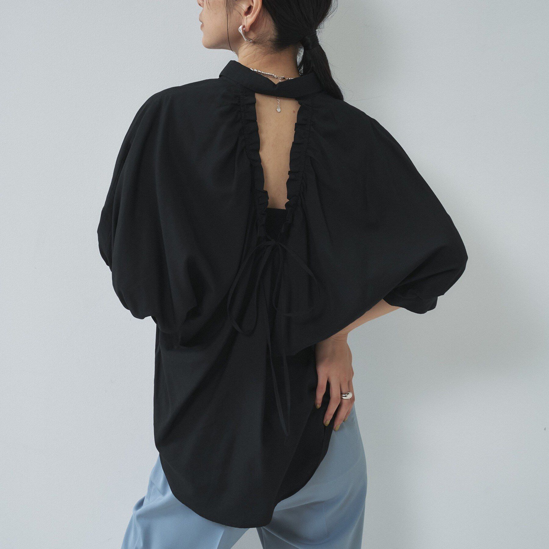 GALLEST「バックドロストブラウス」|シャツ・ブラウス|