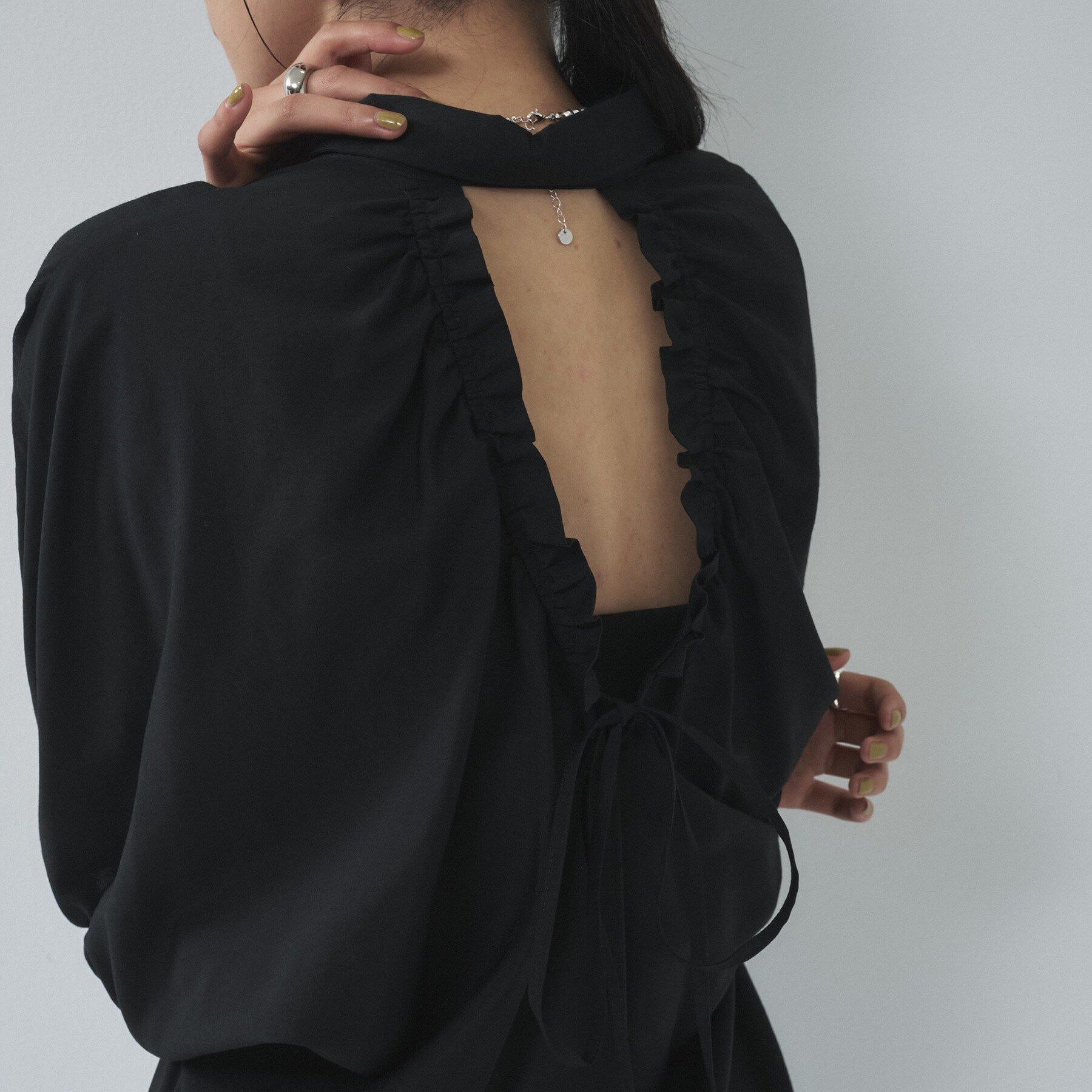 GALLEST「バックドロストブラウス」|シャツ・ブラウス|