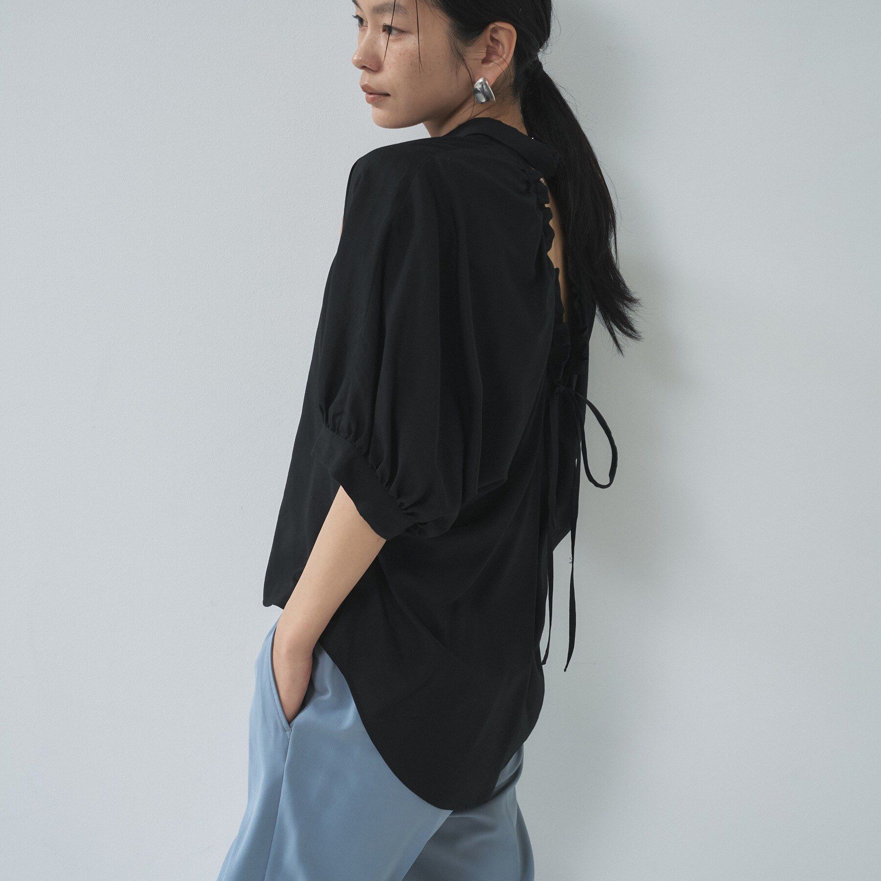 GALLEST「バックドロストブラウス」|シャツ・ブラウス|