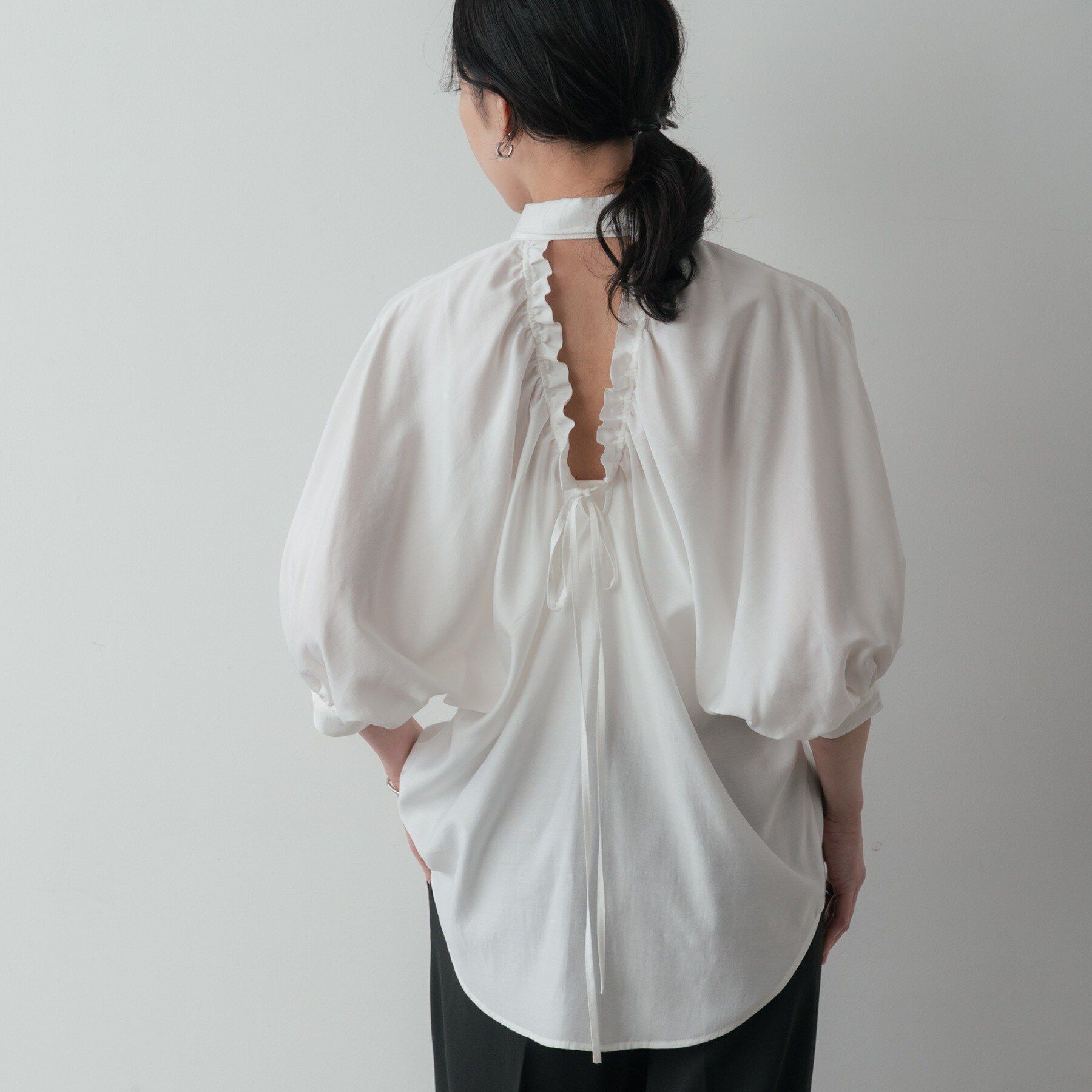 GALLEST「バックドロストブラウス」|シャツ・ブラウス|