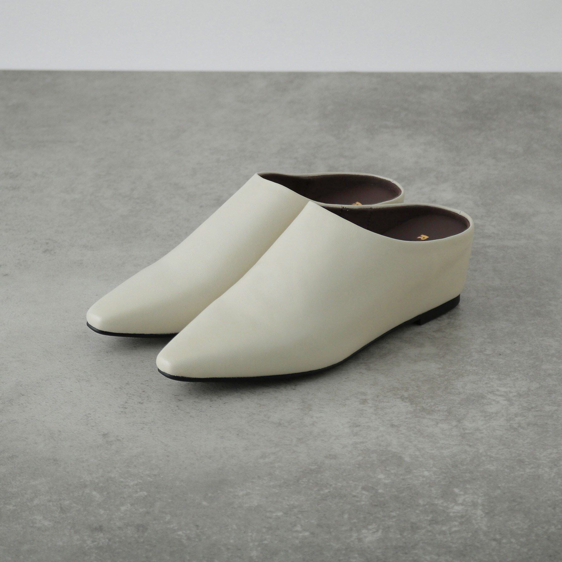GALLEST「【REMME】シープレザーミュール」|サンダル|オフホワイト(003