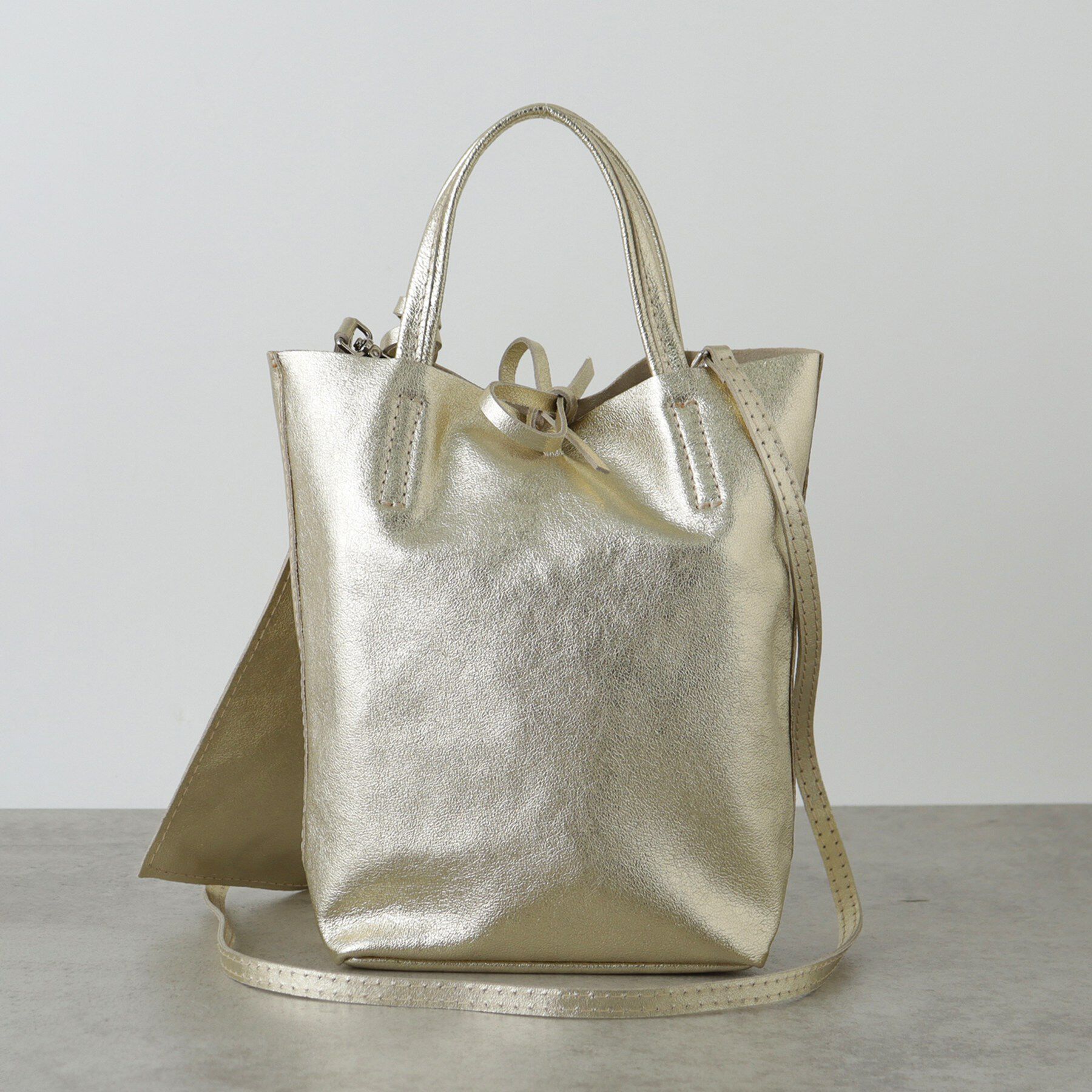 GALLEST「【MILLELA FIRENZE】メタリックミニトートバッグ」|トートバッグ|