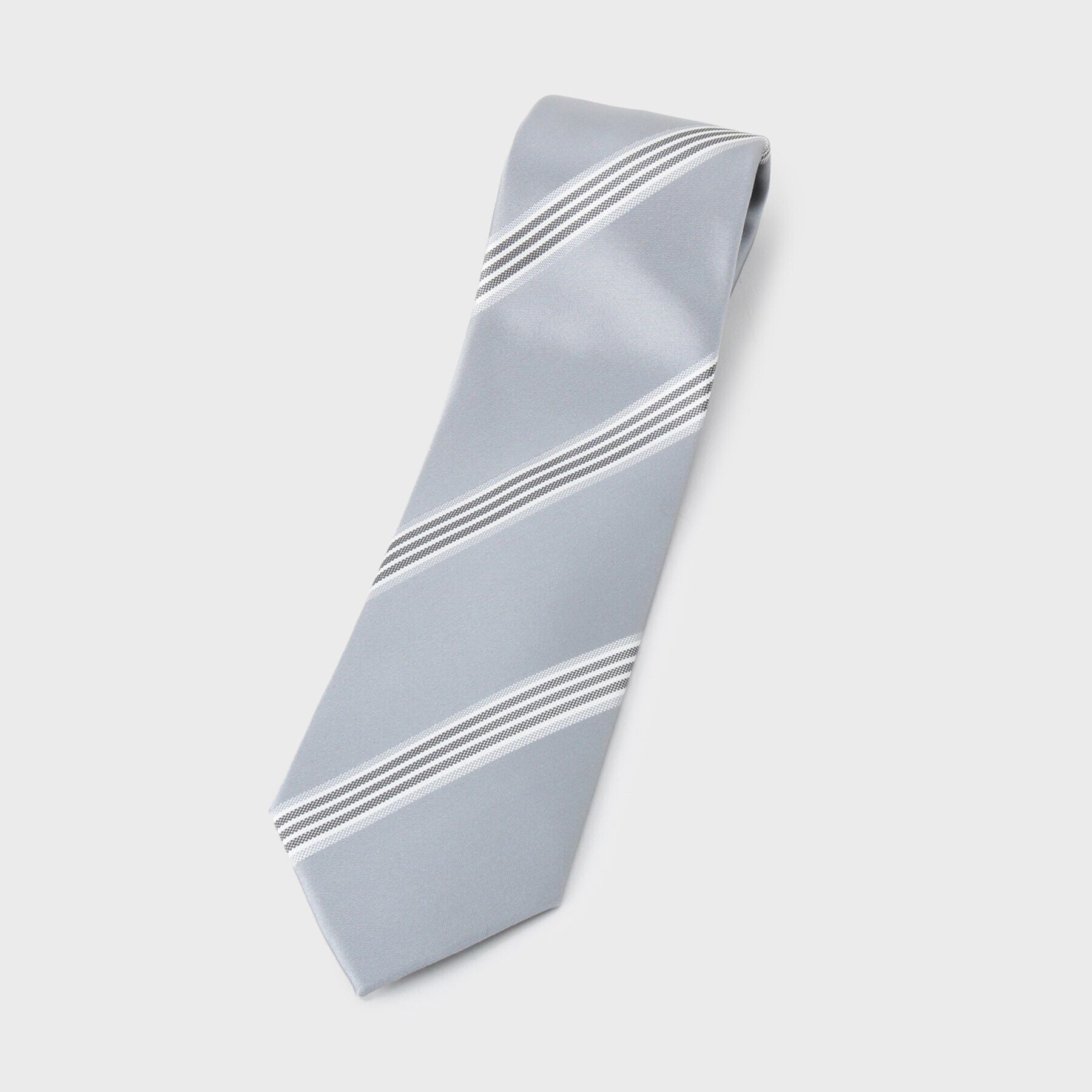 TAKEO KIKUCHI「【Made in JAPAN】24Qty Satin シルクネクタイ」|ネクタイ・蝶ネクタイ|