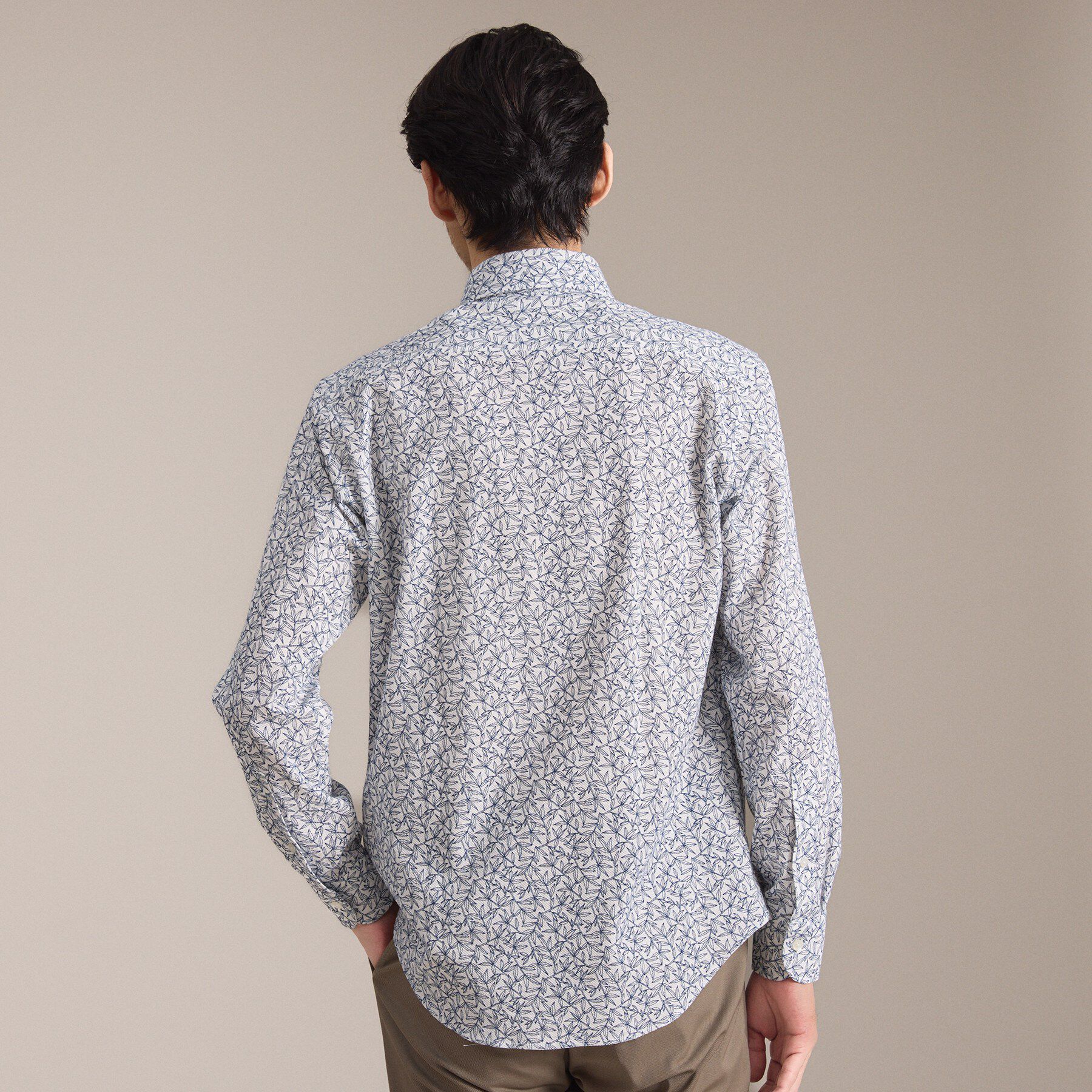 TAKEO KIKUCHI「アルビニリーフプリントジャージ」|シャツ・ブラウス|