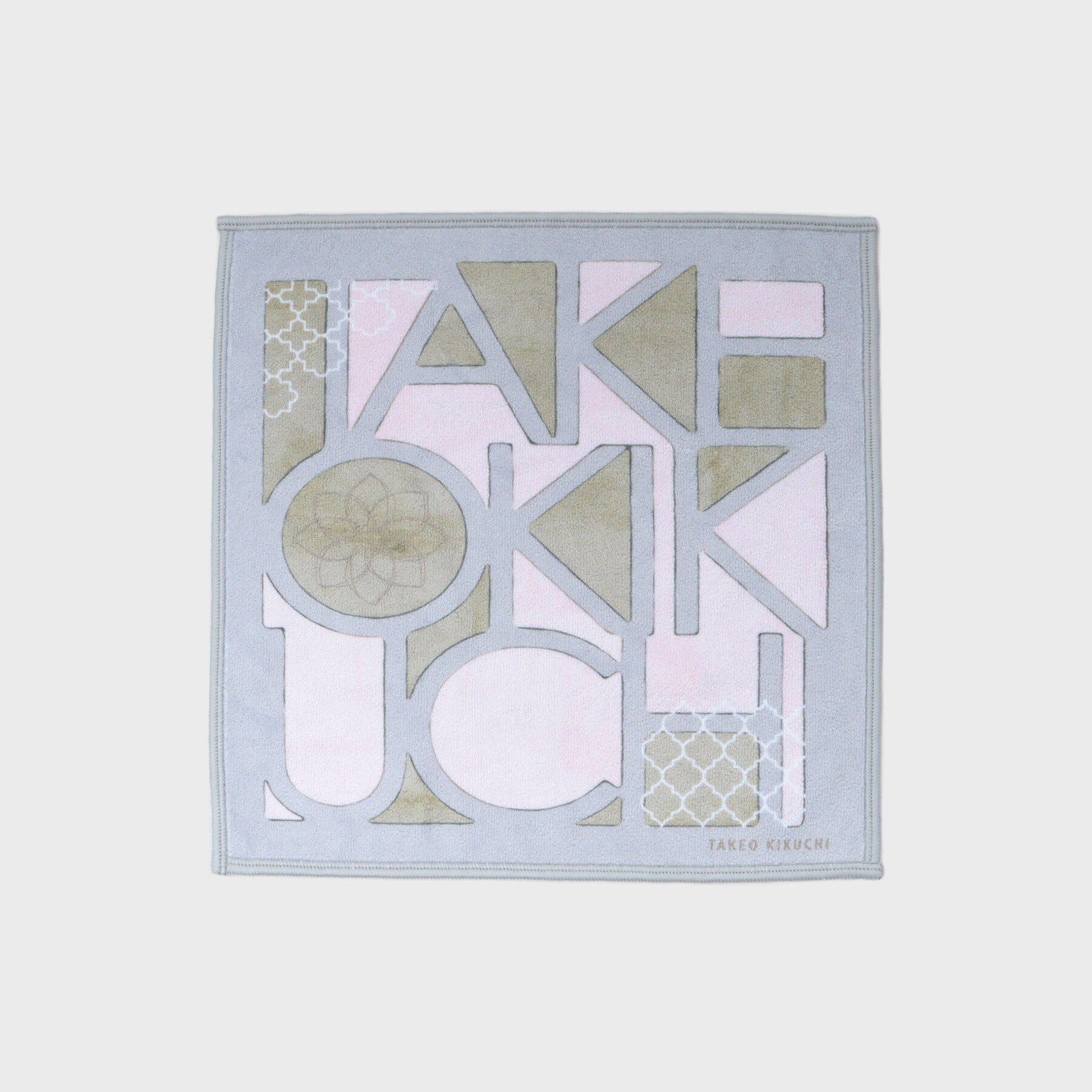 TAKEO KIKUCHI「タイル柄プリントフォンカチ」|ハンカチ|
