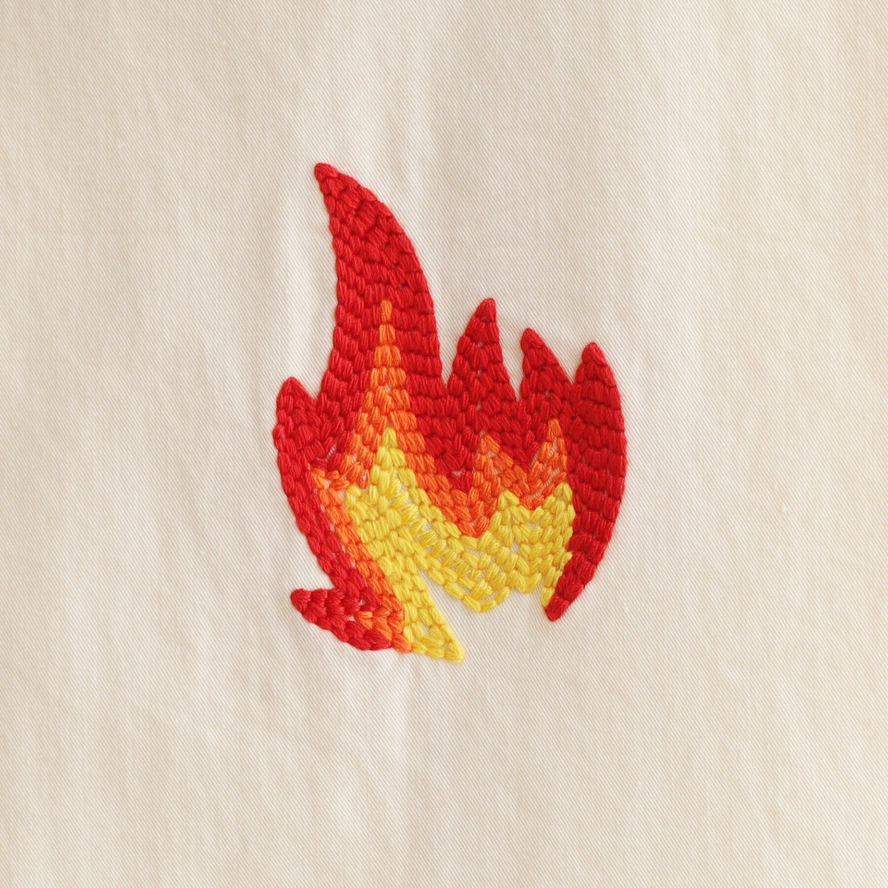 tk.TAKEO KIKUCHI「K&rsquo;PJT by AYUTA 『炎刺繍シャツ』」|シャツ・ブラウス|