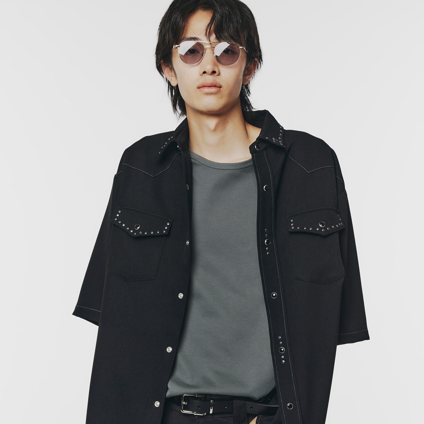 tk.TAKEO KIKUCHI「ウェスタンスタッズシャツ」|シャツ・ブラウス|