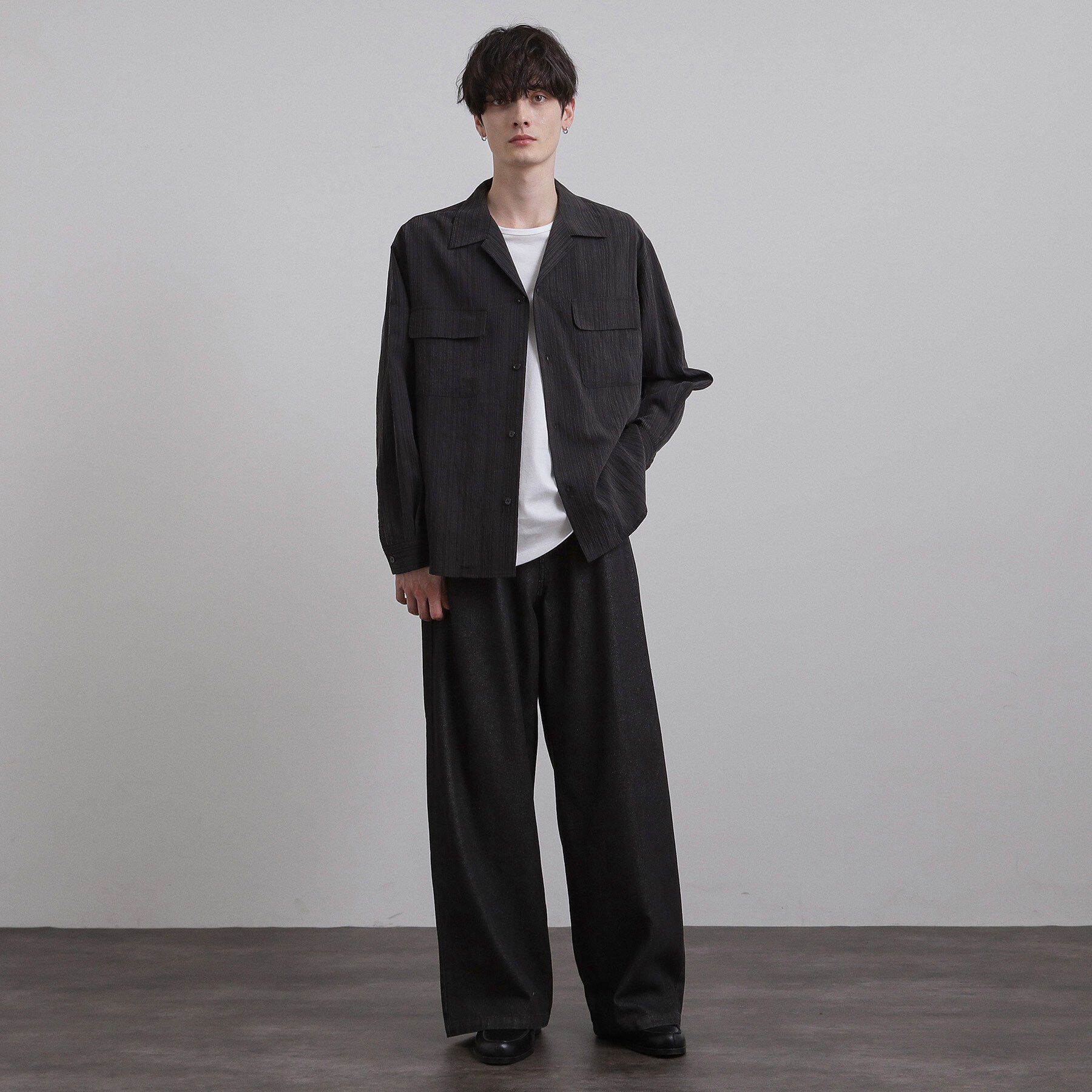 tk.TAKEO KIKUCHI「スーパーワイドバギーデニムパンツ」|デニム|