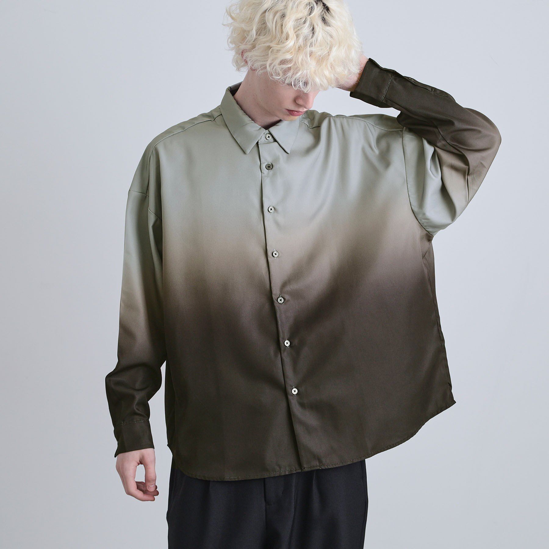 tk.TAKEO KIKUCHI「オーバーとろみシャツ」|シャツ・ブラウス|