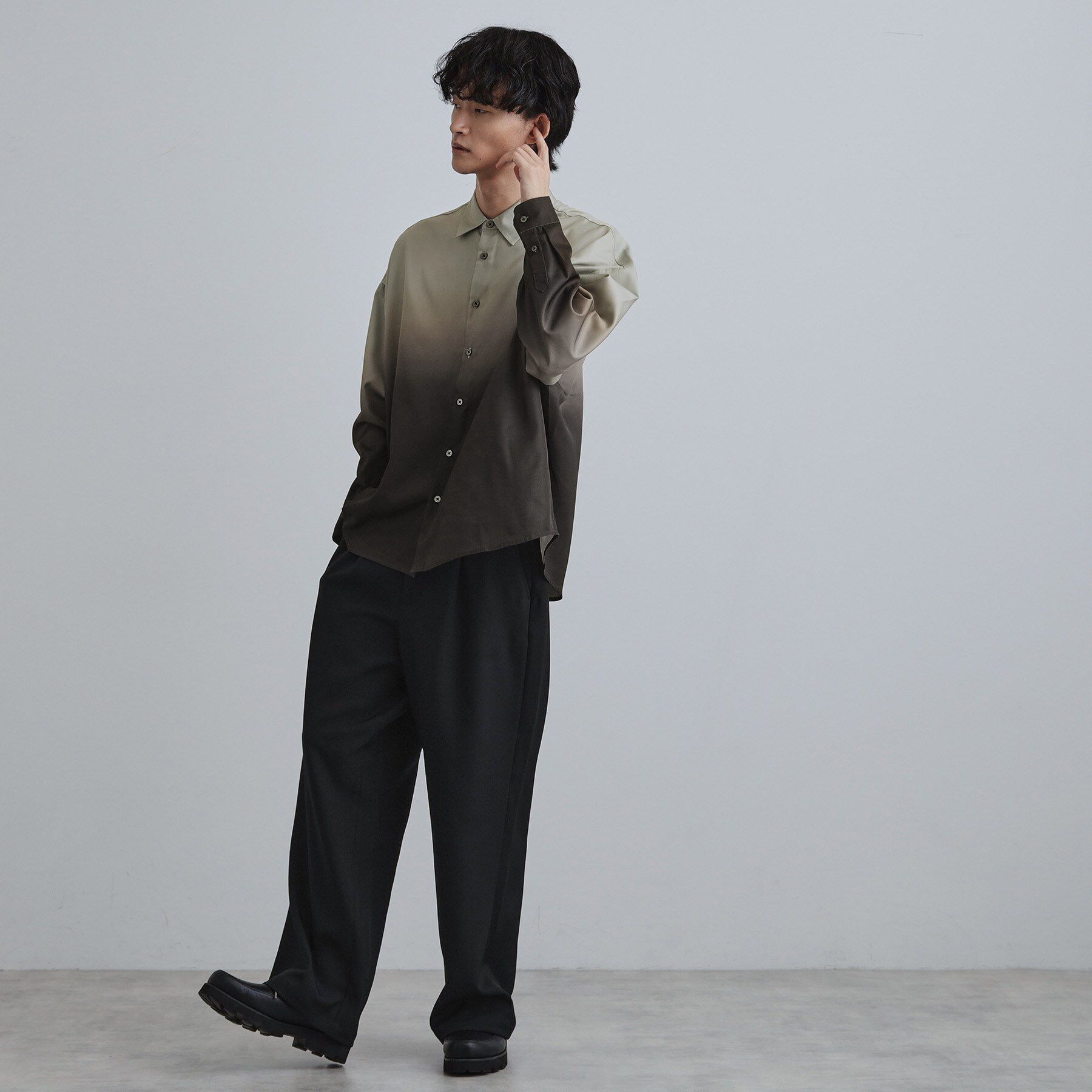 tk.TAKEO KIKUCHI「オーバーとろみシャツ」|シャツ・ブラウス|