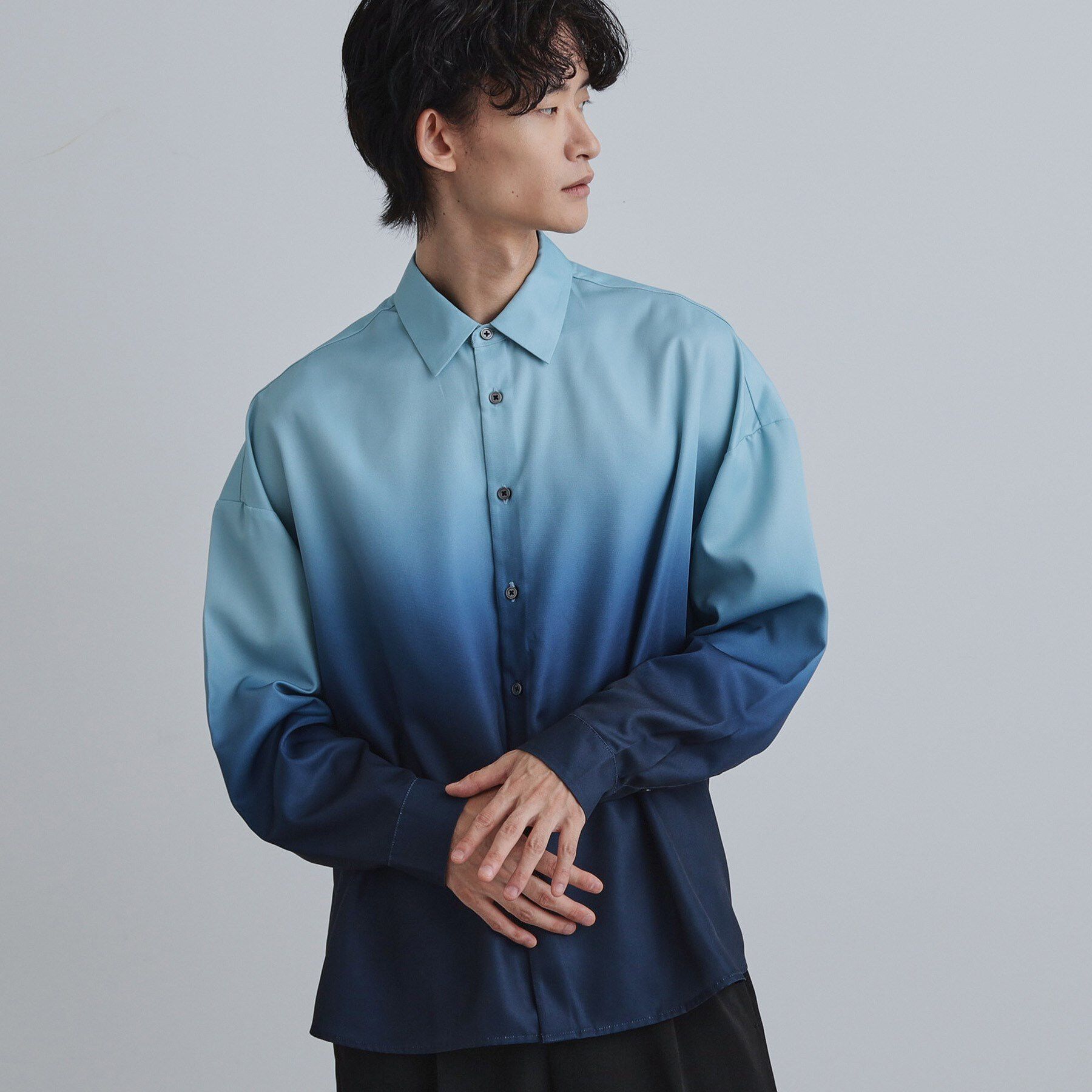 tk.TAKEO KIKUCHI「オーバーとろみシャツ」|シャツ・ブラウス|