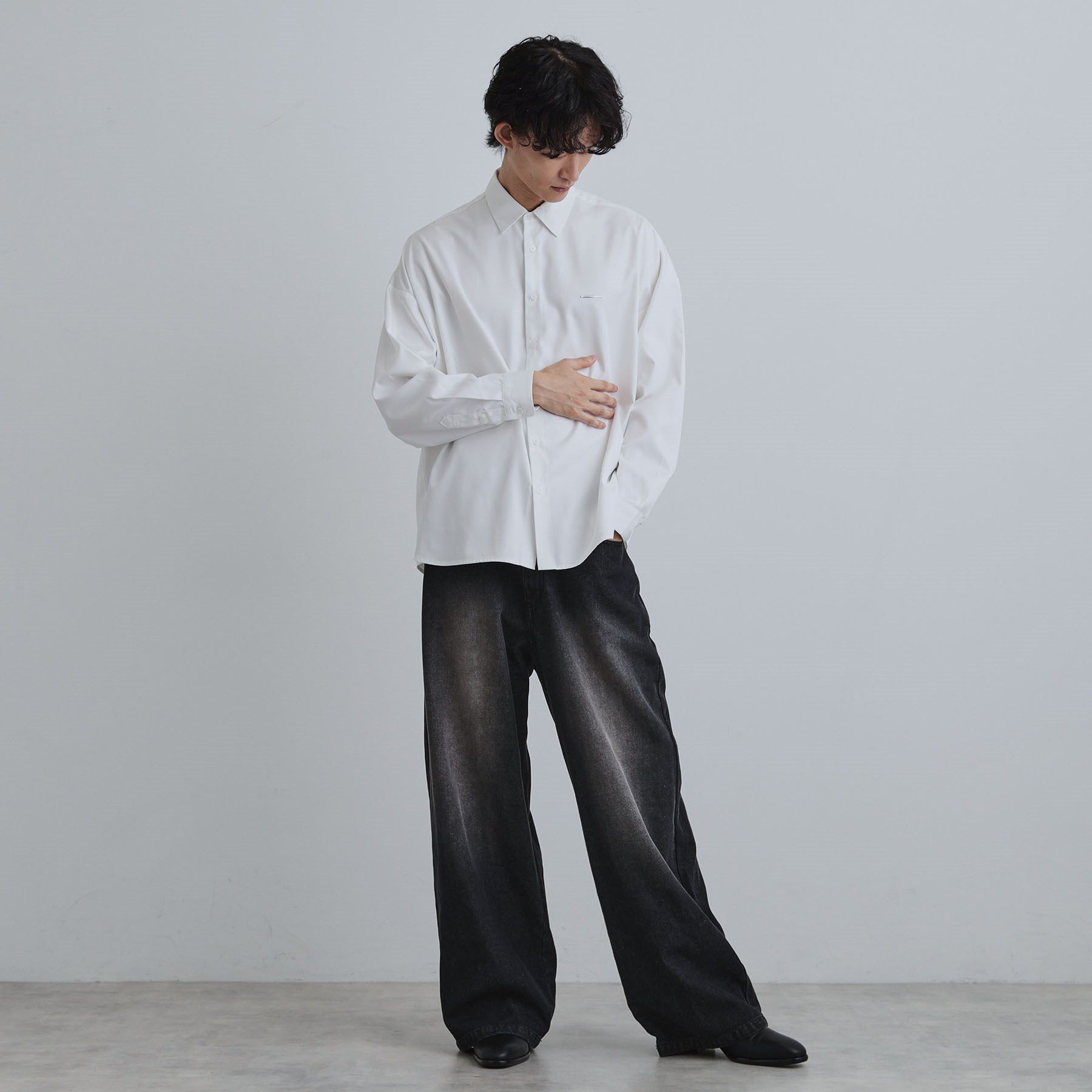 tk.TAKEO KIKUCHI「オーバーとろみシャツ」|シャツ・ブラウス|