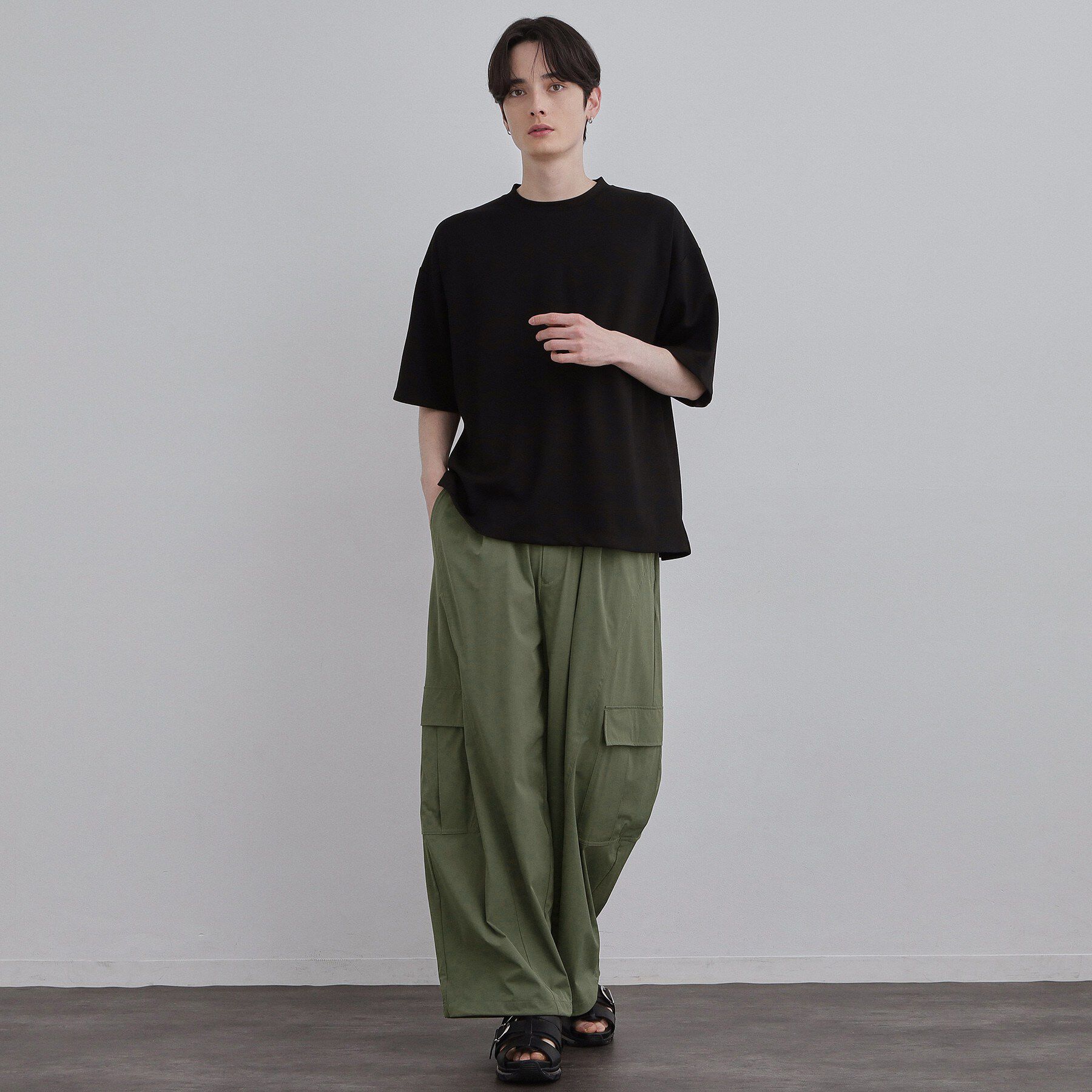 tk.TAKEO KIKUCHI「カッティングカーゴパンツ」|その他|