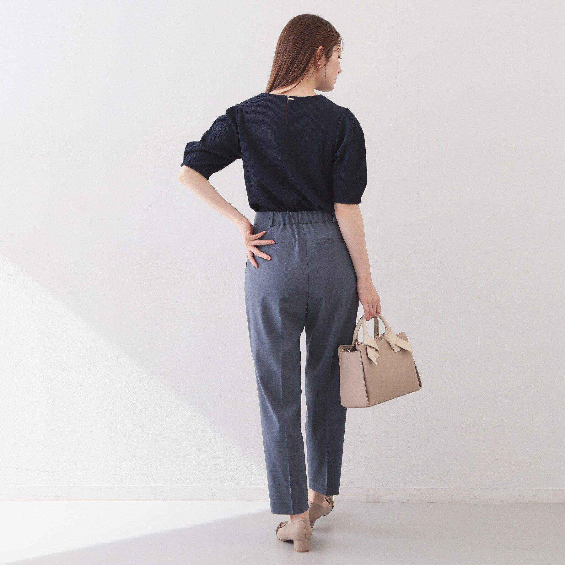 index「タックパフトップス【洗濯機OK/UVケア/接触冷感】」|Tシャツ・カットソー|