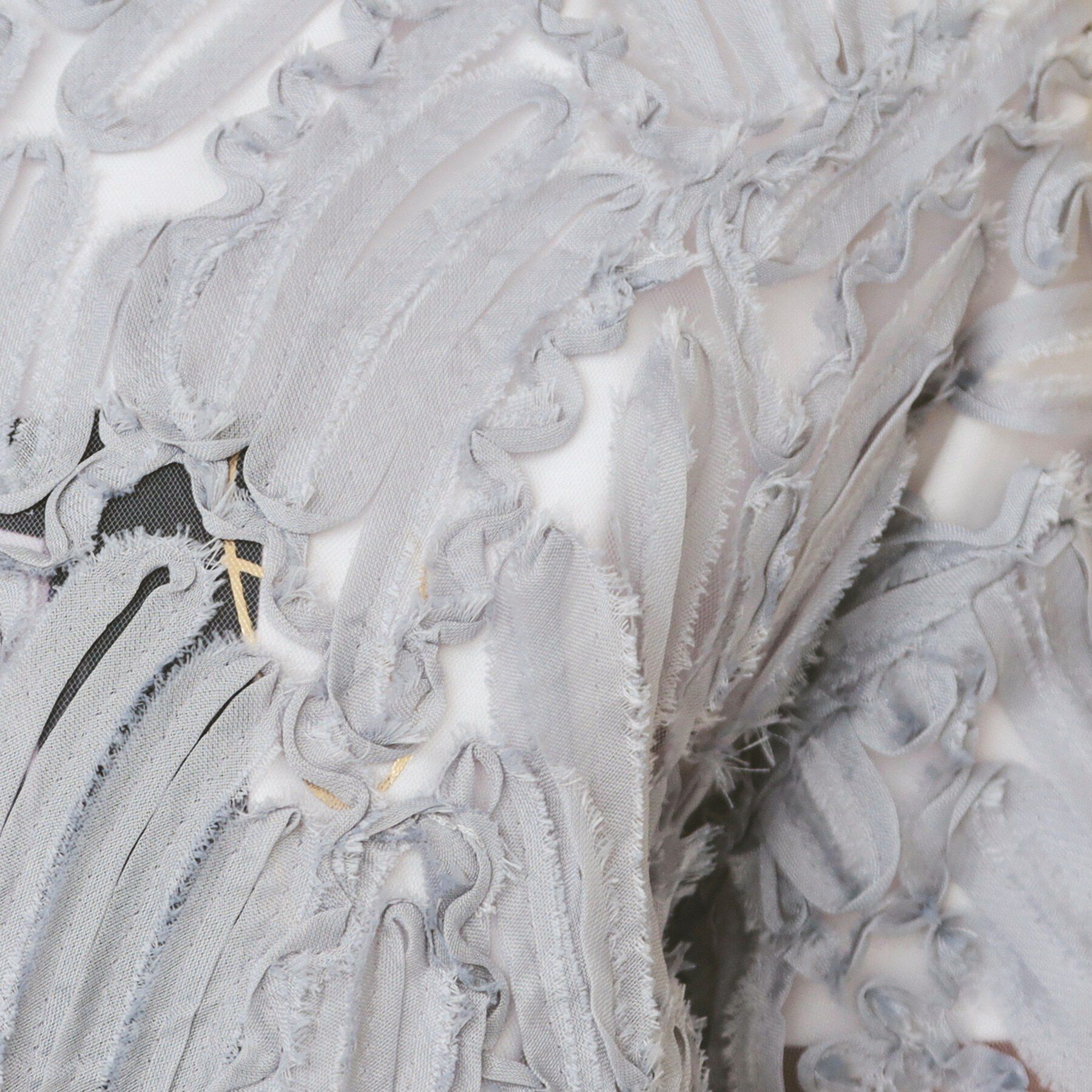 index「シアー幾何刺繍カーディガン【洗濯機OK】」|カーディガン|