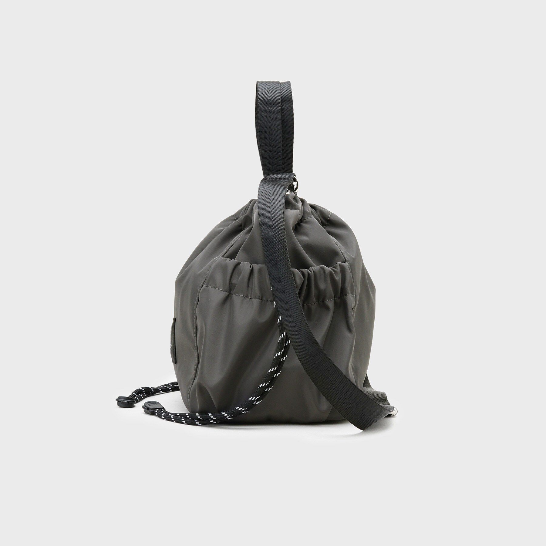 OPAQUE.CLIP「2WAYサイドポケット 巾着ミニショルダー」|ショルダー・メッセンジャー|