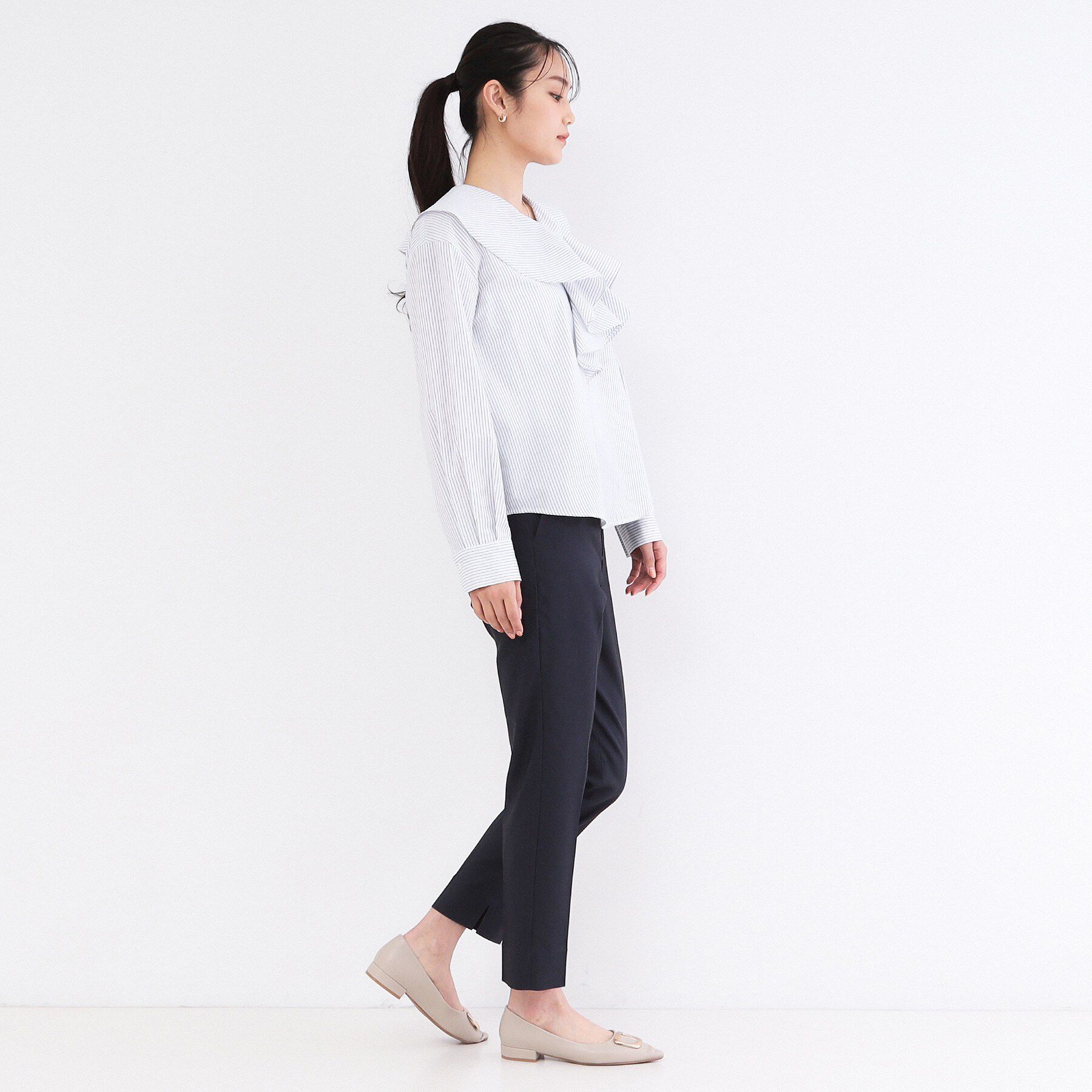 OPAQUE.CLIP「ハイストレッチイージースティックパンツ【洗濯機OK】」|その他|