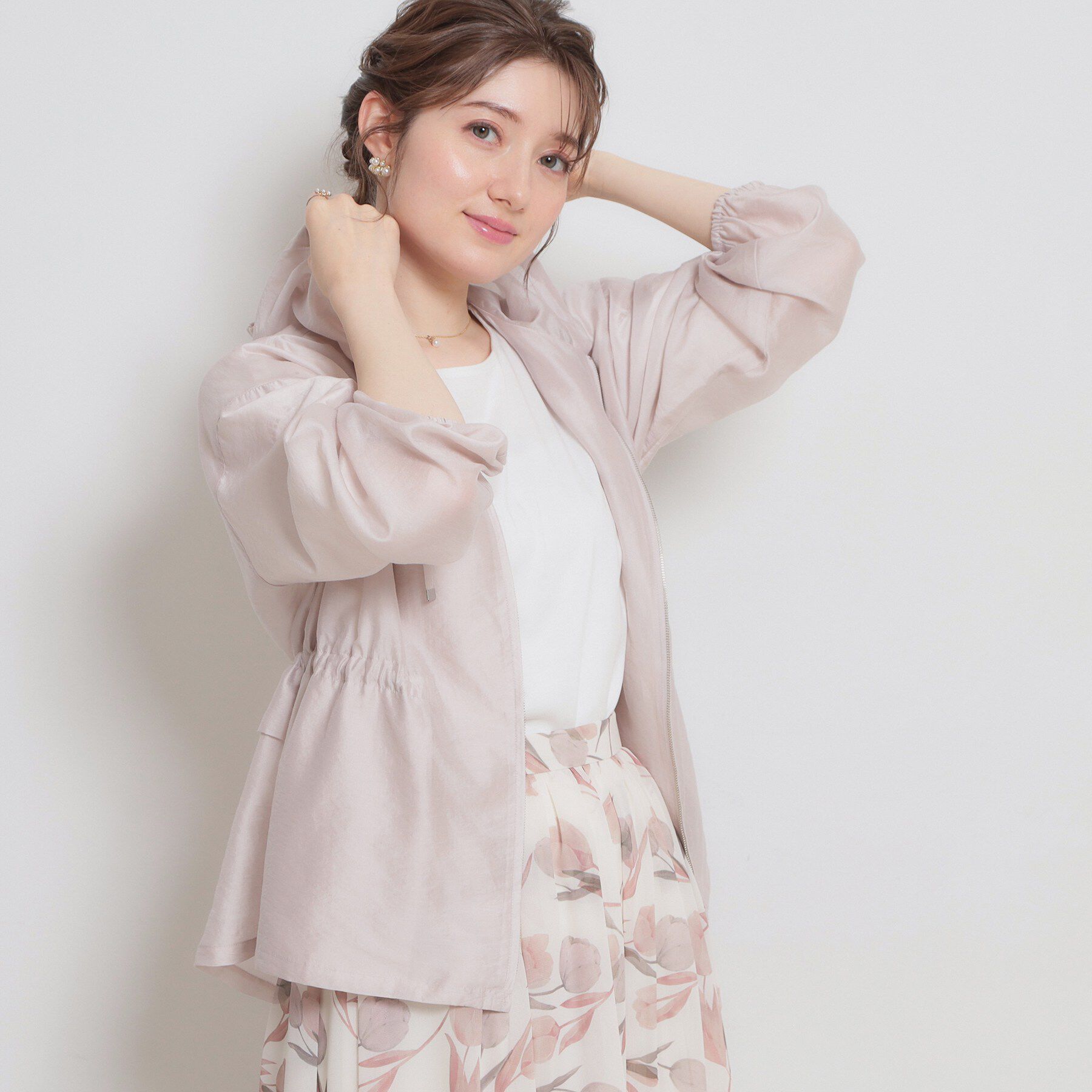 Couture broach「【洗える】愛されシアーマンパ」|ブルゾン・スタジャン|