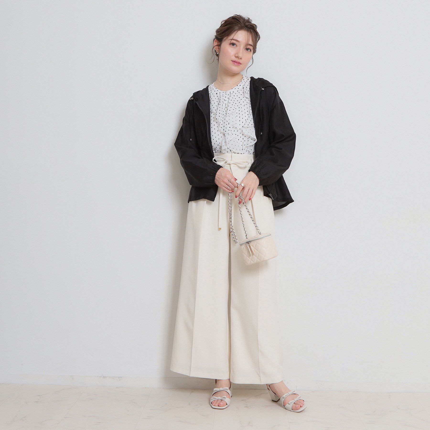 Couture broach「【洗える】愛されシアーマンパ」|ブルゾン・スタジャン|