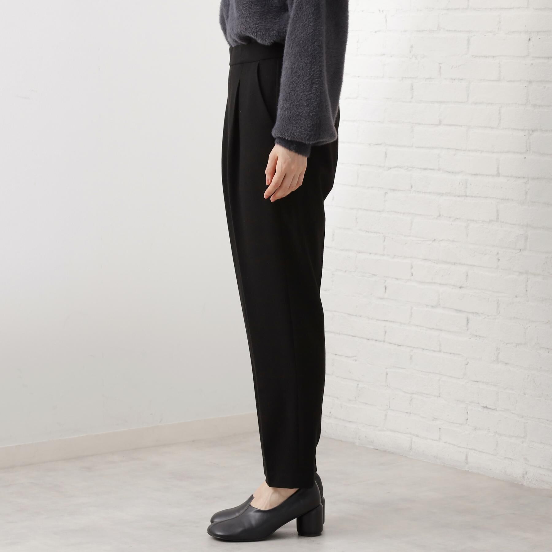 THE SHOP TK「【着丈選べる/XS～XLサイズ】あったか裏起毛テーパードパンツ」|その他|