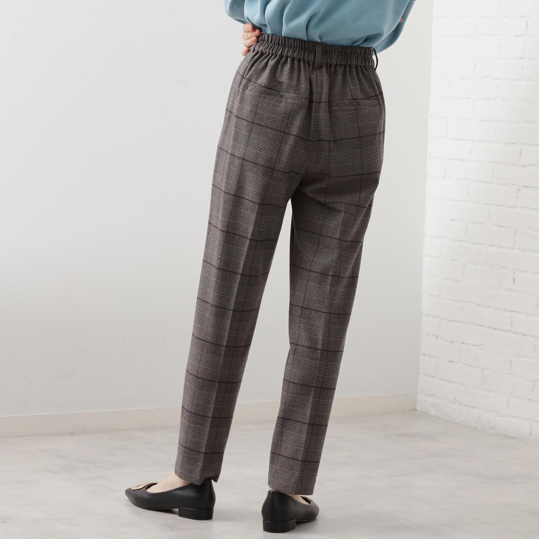 THE SHOP TK「【着丈選べる/XS～XLサイズ】あったか裏起毛テーパードパンツ」|その他|