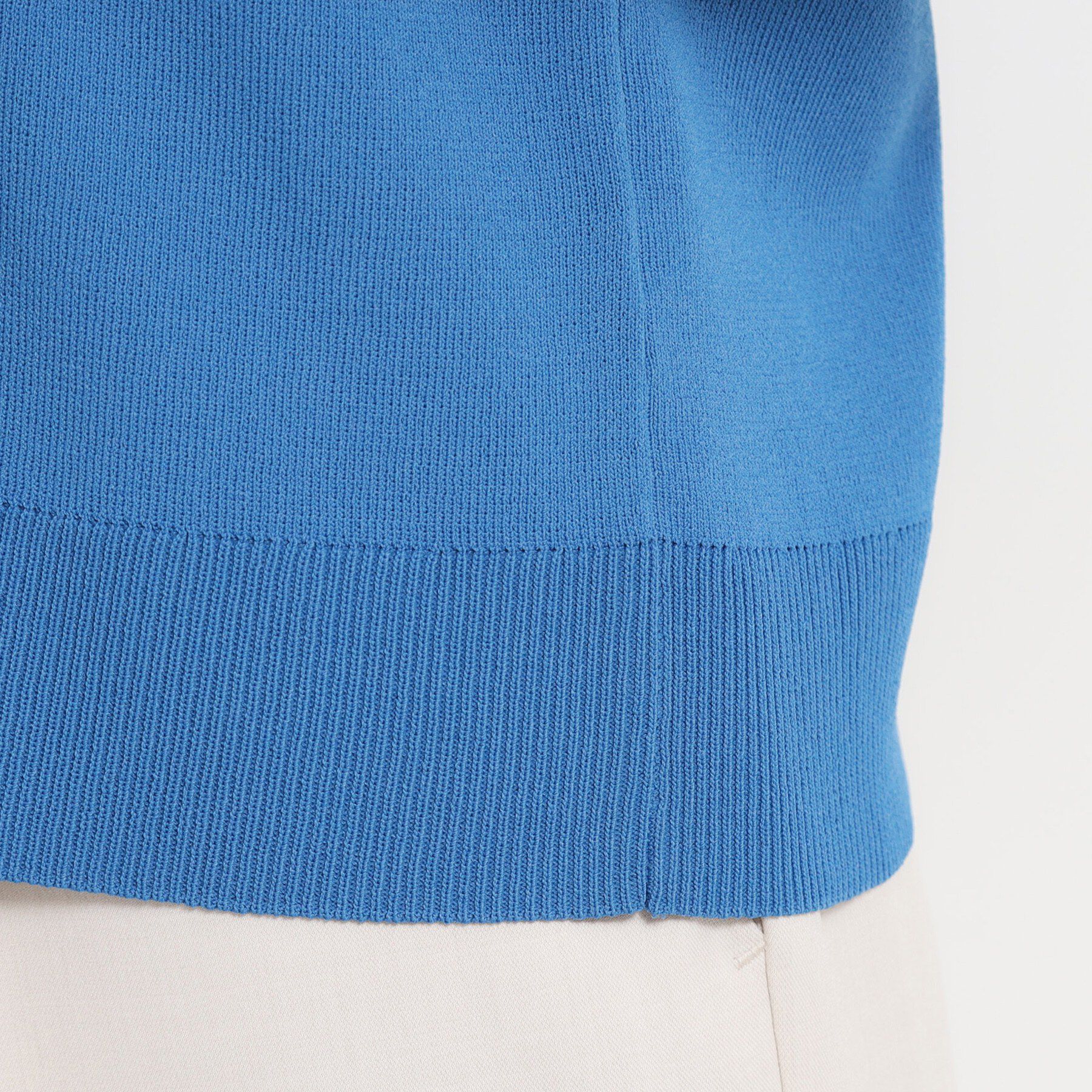 THE SHOP TK「【ひんやりタッチ】多機能6分袖プルオーバー 洗濯機OK/UVケア/毛玉になりにくい」|ニット・セーター|