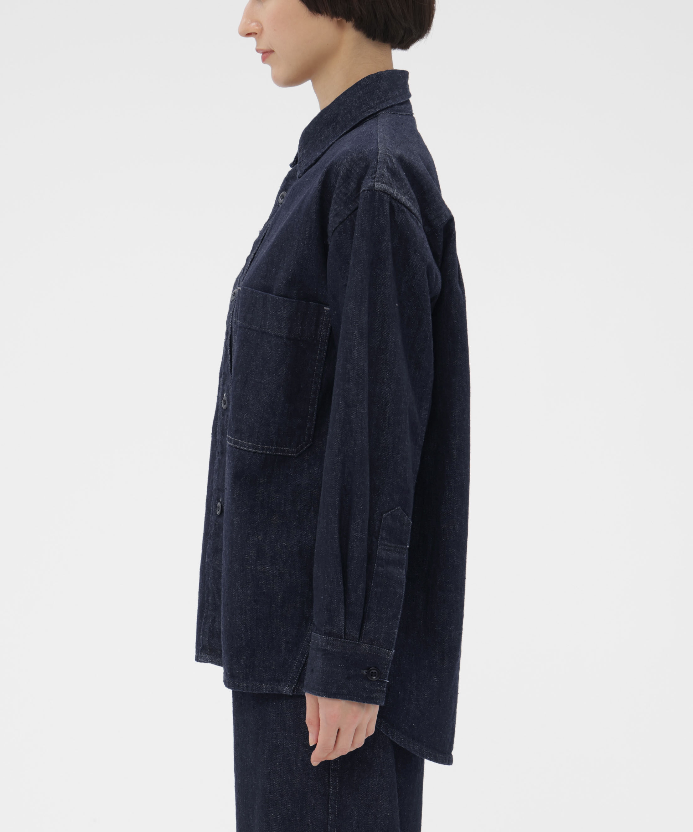 MHL.「CANTON LIGHT DENIM SHIRT」|シャツ・ブラウス|