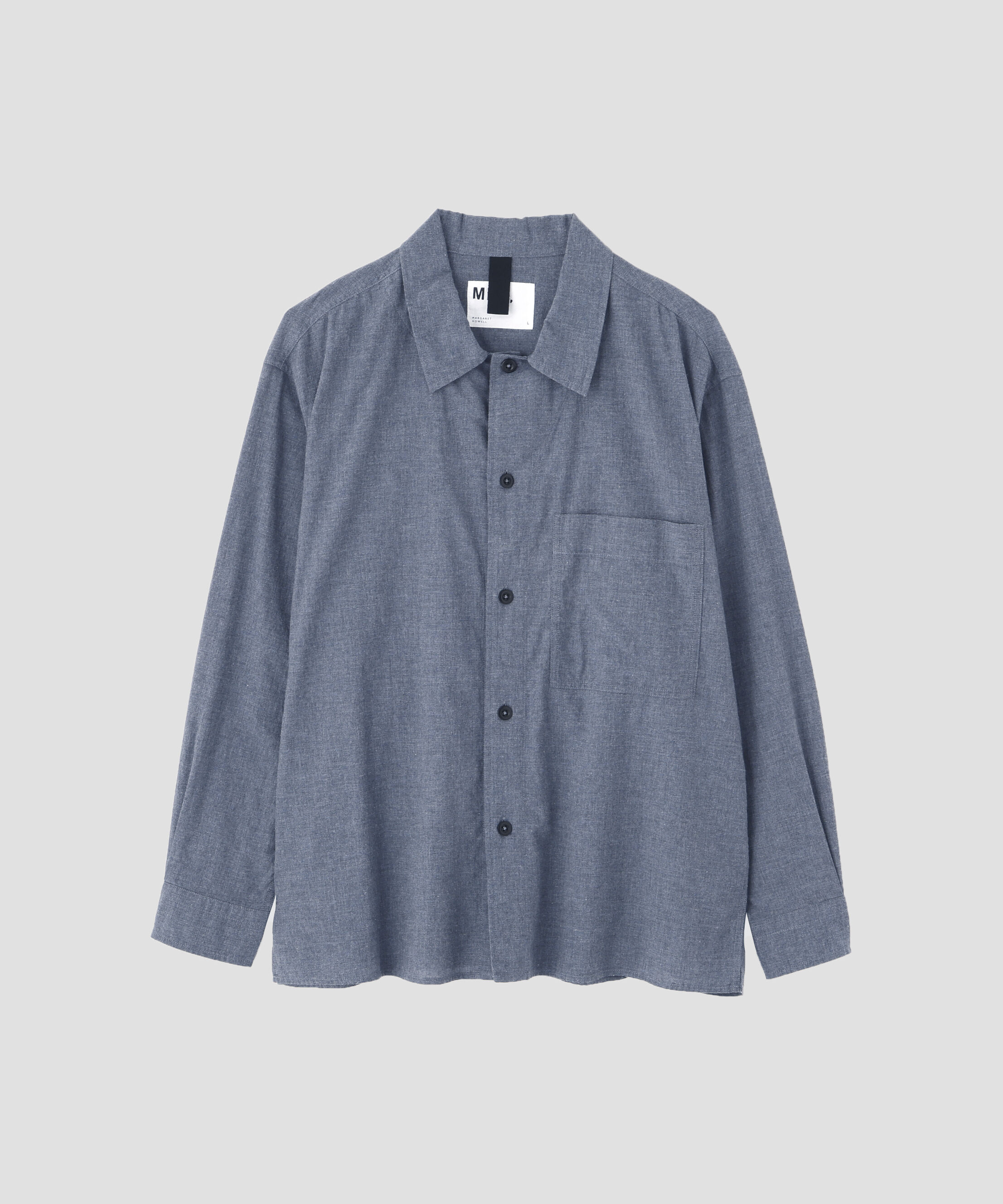 MHL.「TOP DYED COTTON POPLIN SHIRT」|シャツ・ブラウス|