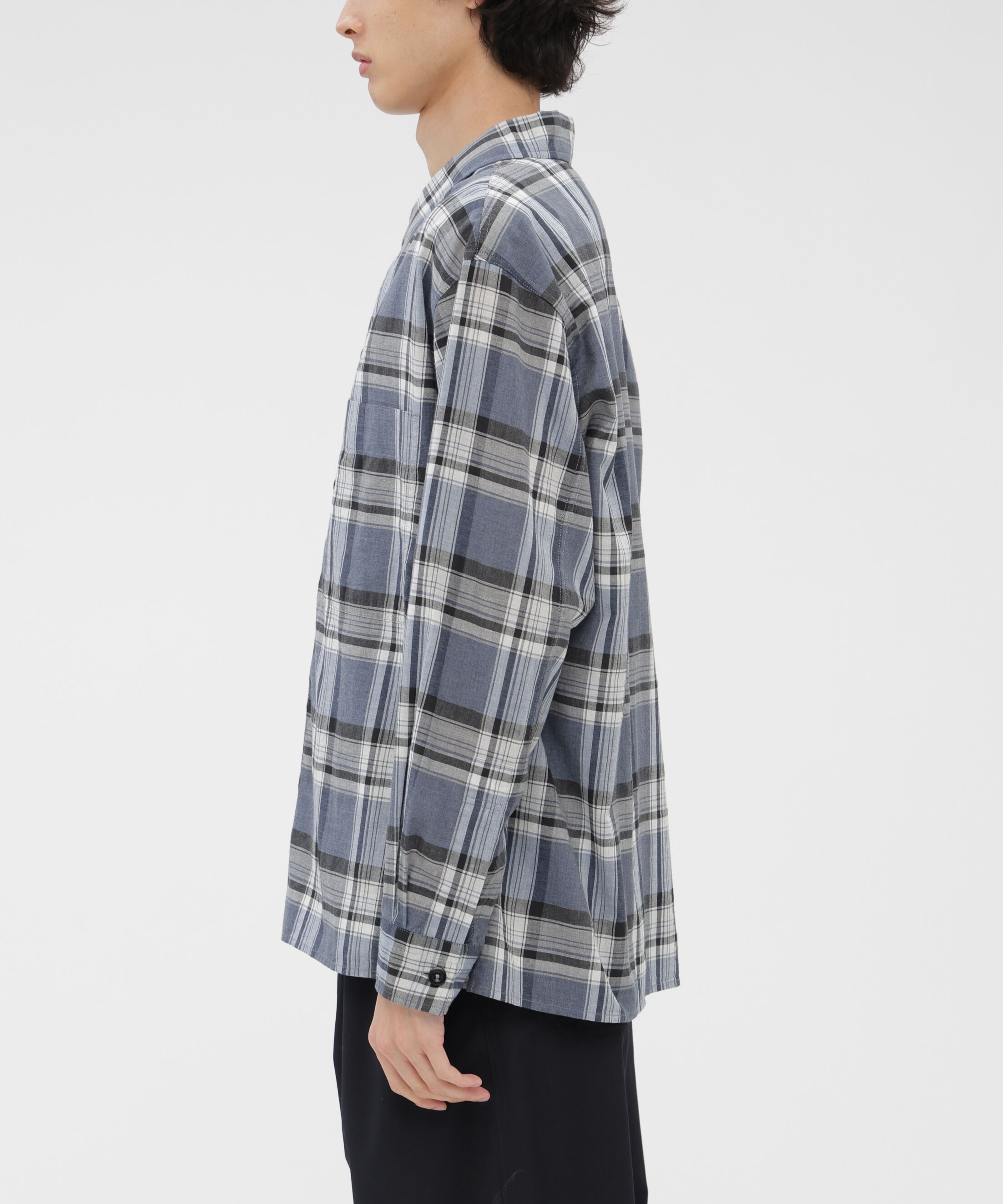 MHL.「TOP DYED COTTON POPLIN SHIRT」|シャツ・ブラウス|