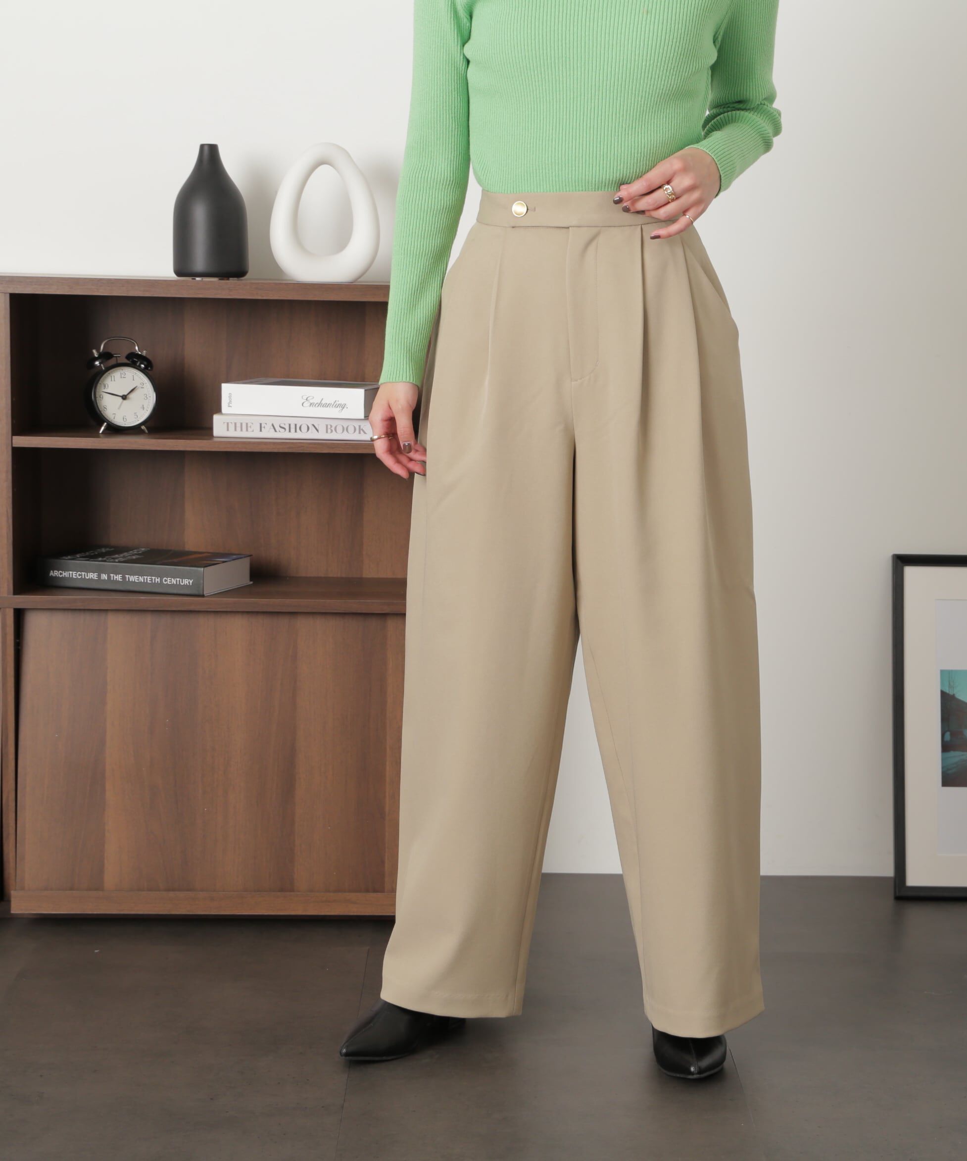  「2タックセミワイドパンツ」|その他|