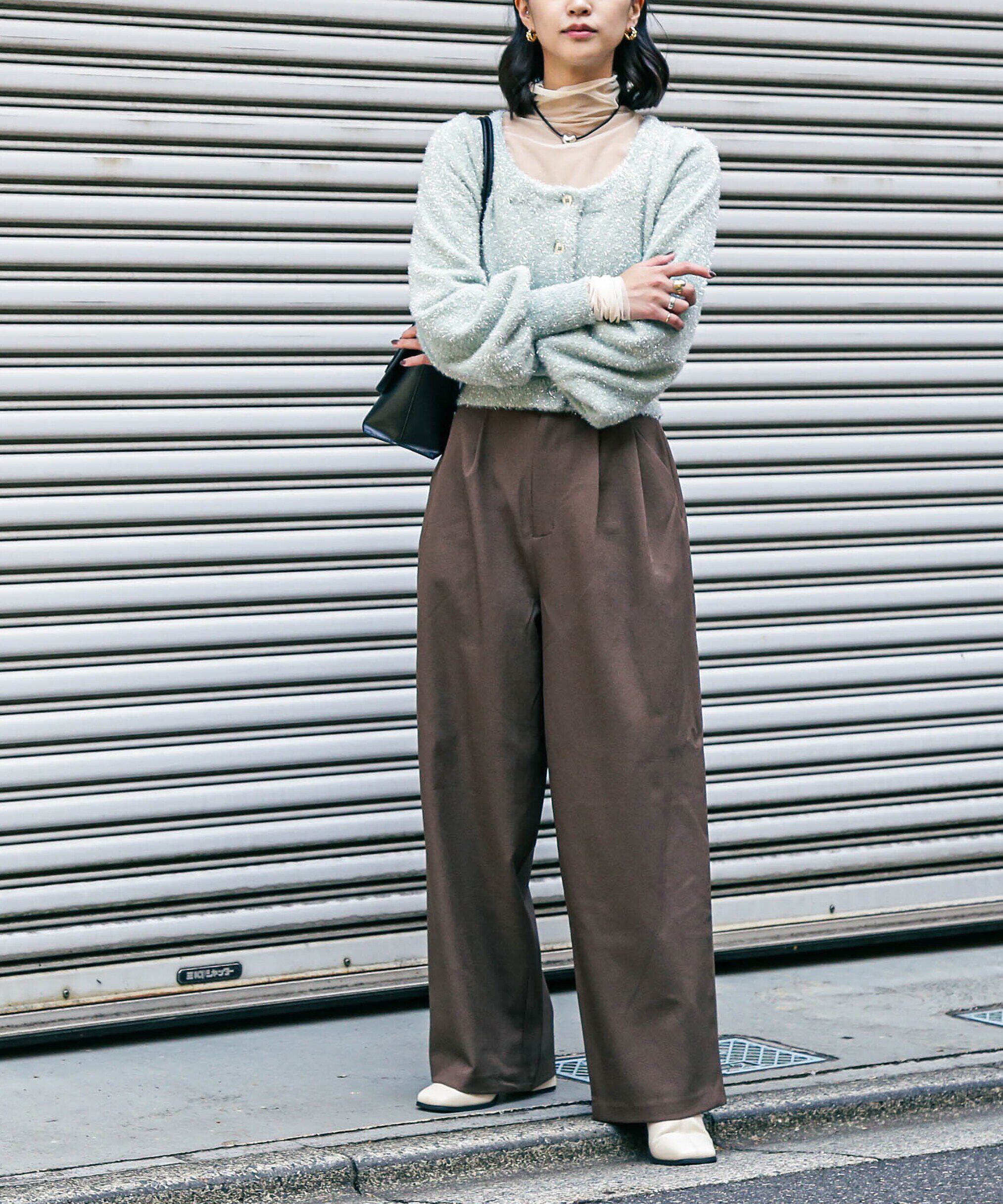  「2タックセミワイドパンツ」|その他|