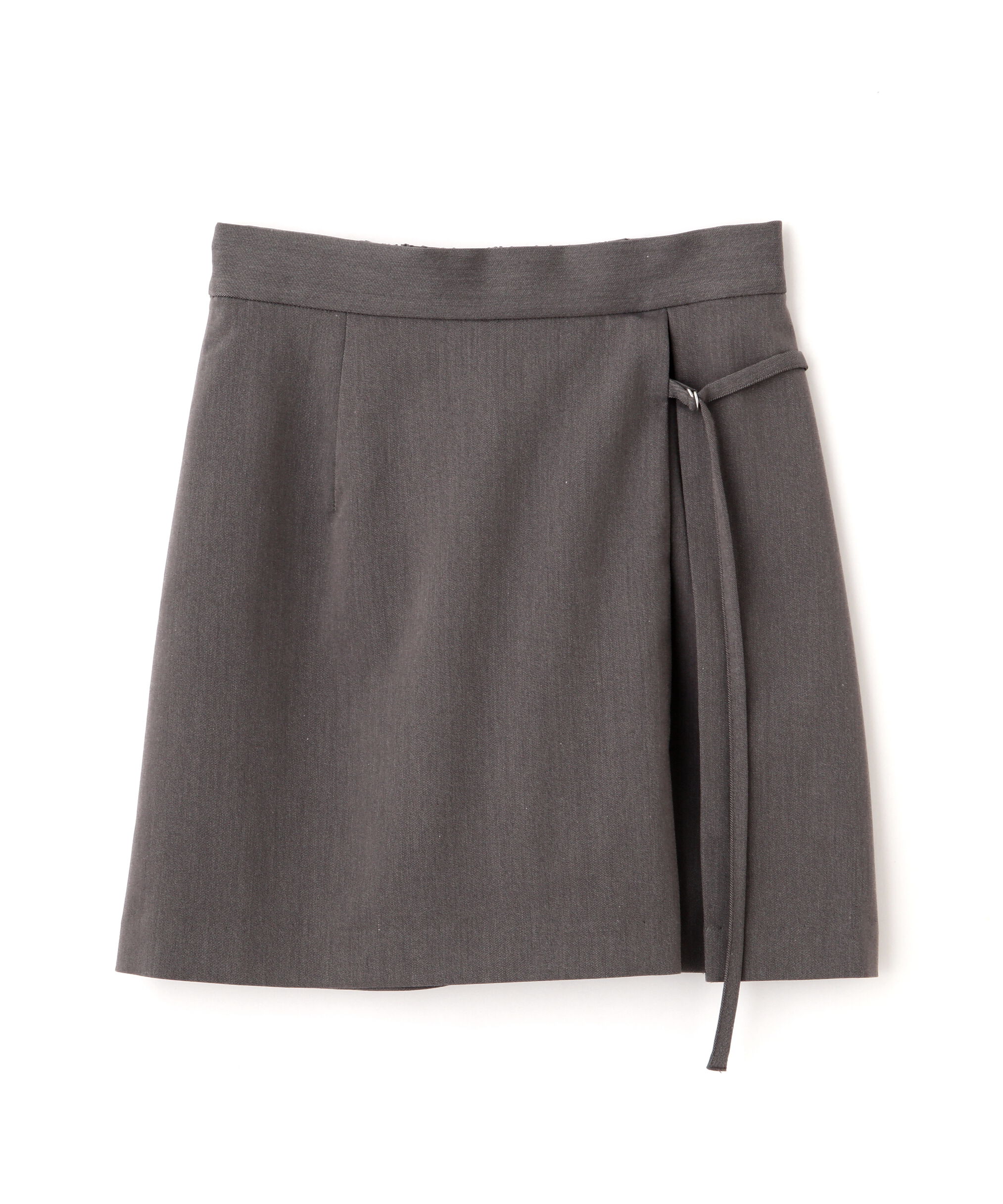  「インナーパンツ付きラップ風ミニスカート」|スカート|