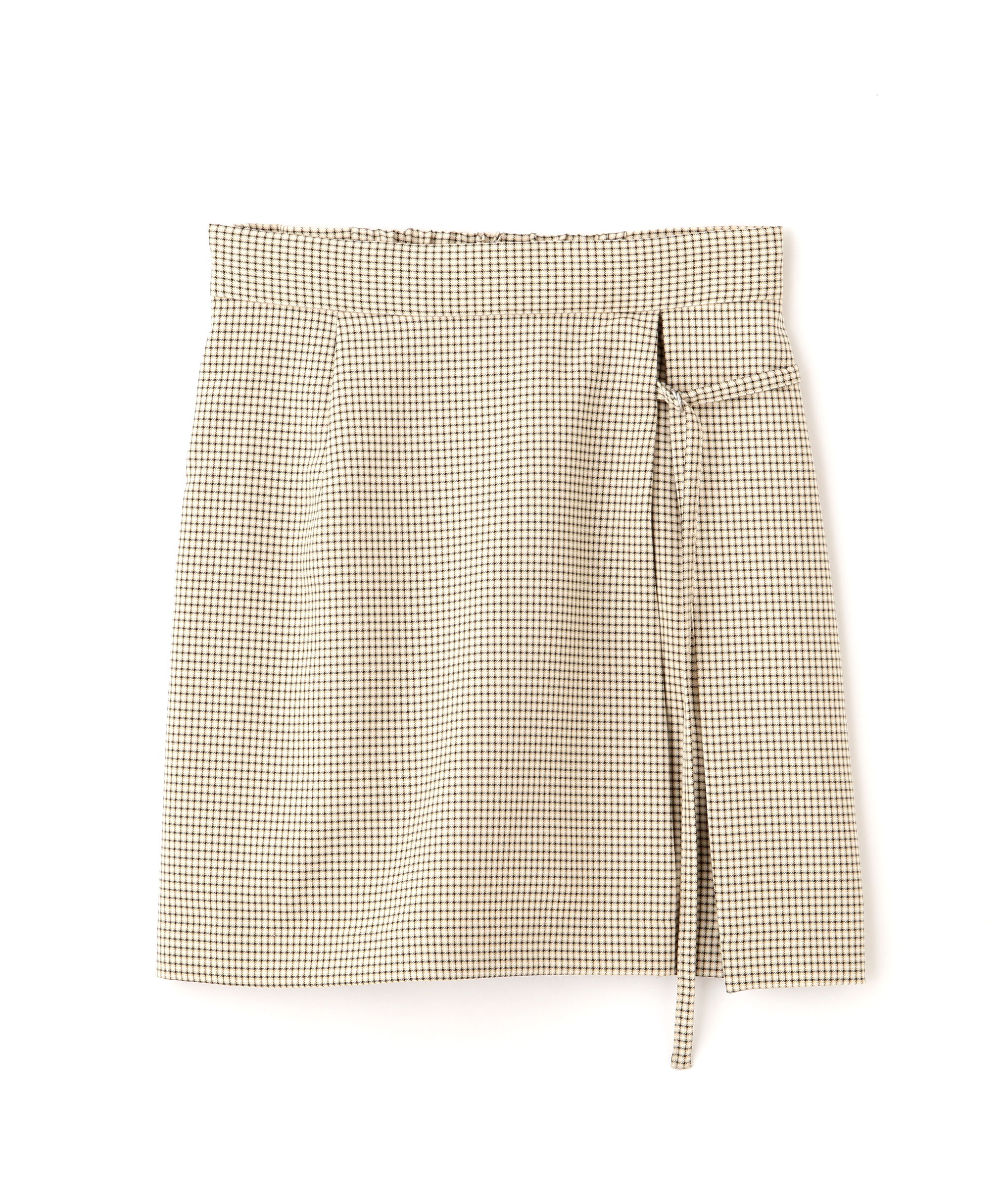  「インナーパンツ付きラップ風ミニスカート」|スカート|