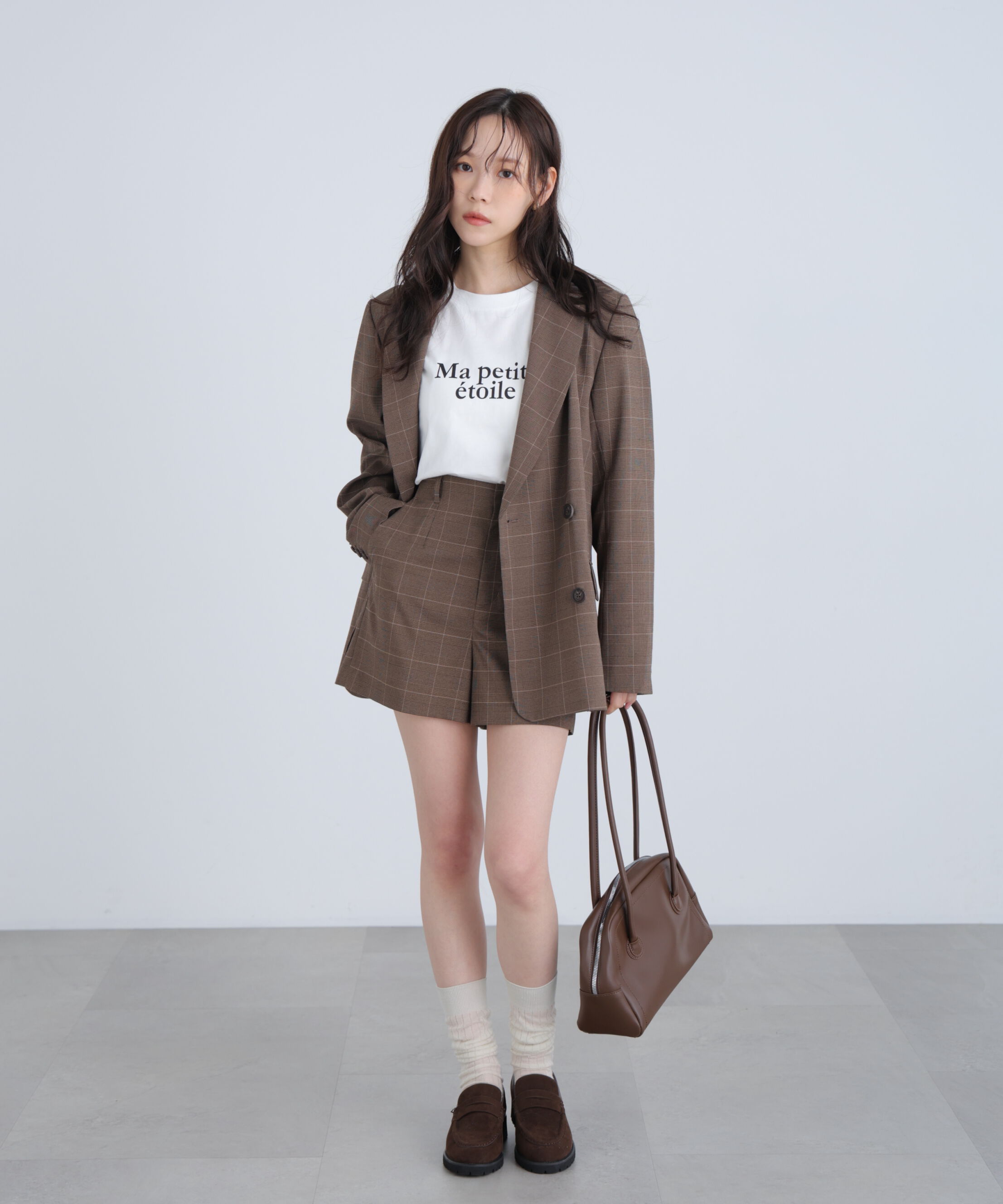  「〈セットアップ対応〉ハイウエストショートパンツ」|その他|