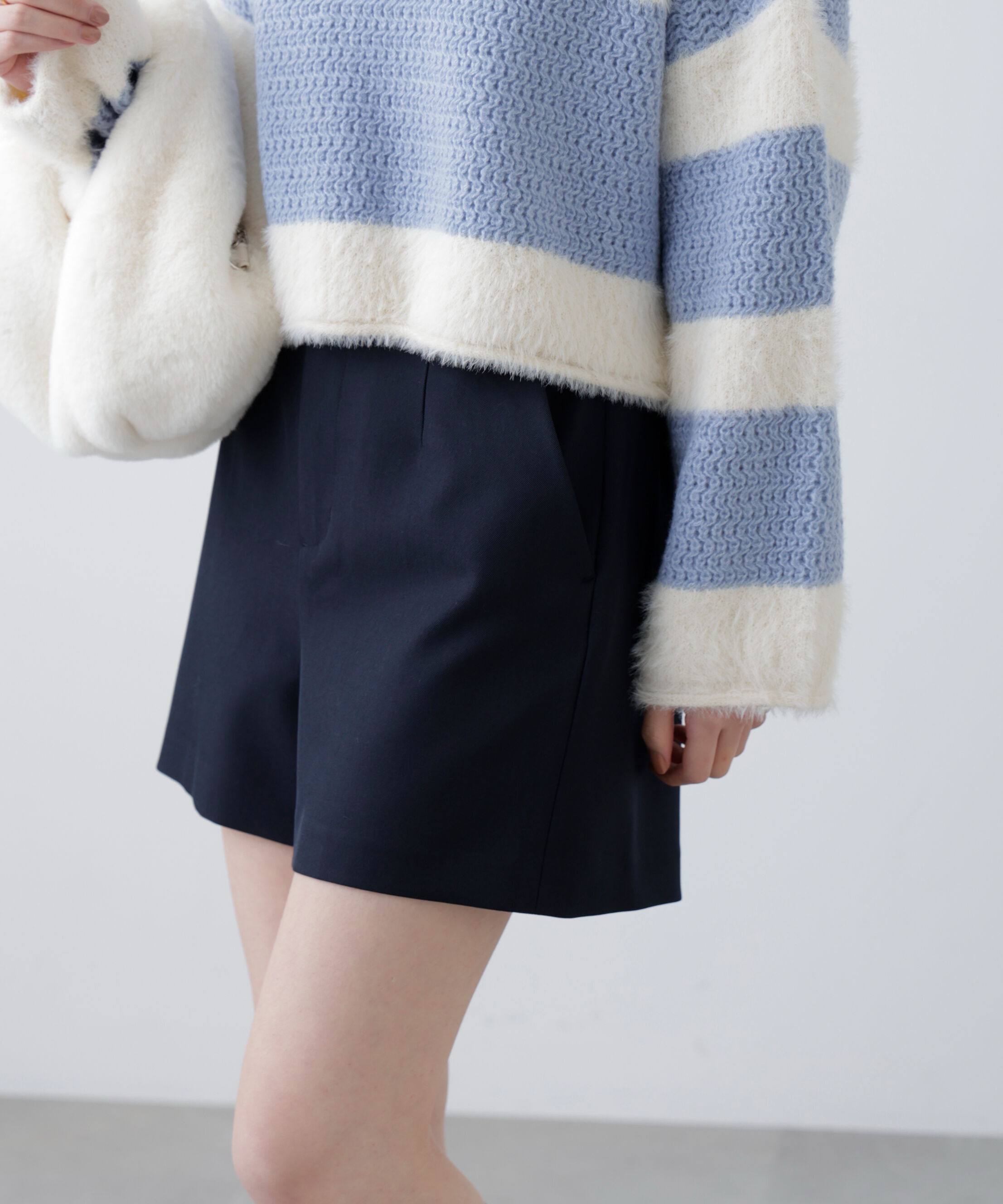  「〈セットアップ対応〉ハイウエストショートパンツ」|その他|