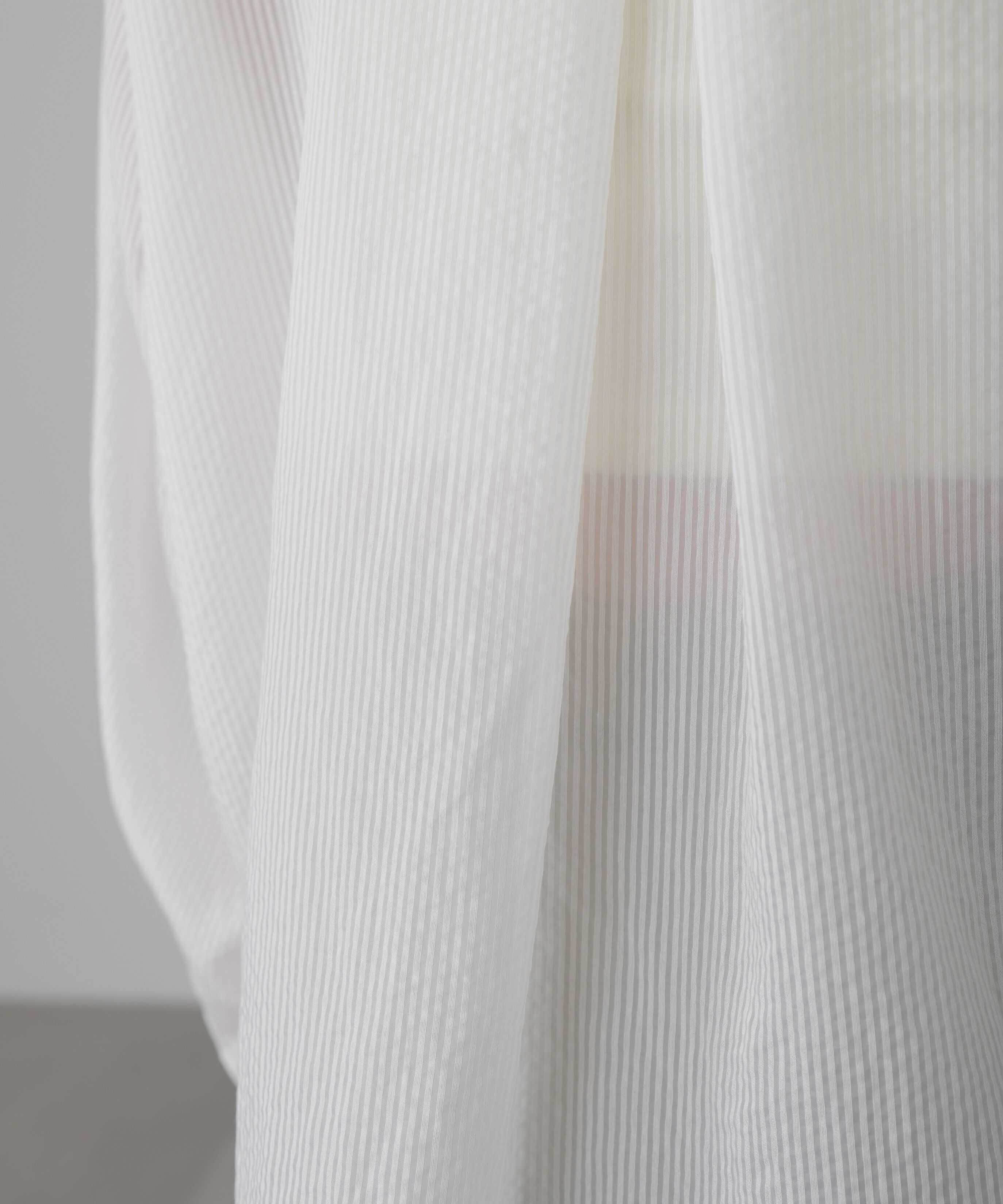  「シアーストライプオーバーシャツ」|シャツ・ブラウス|