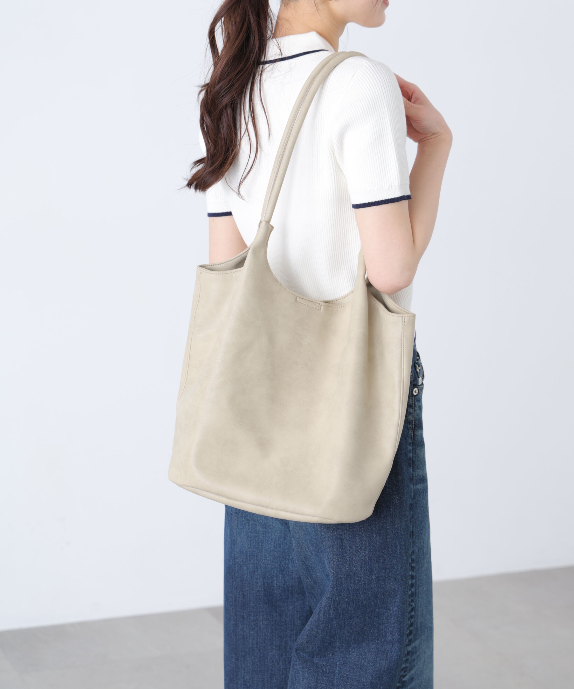  「デイリートートバッグ」|その他|ベージュ