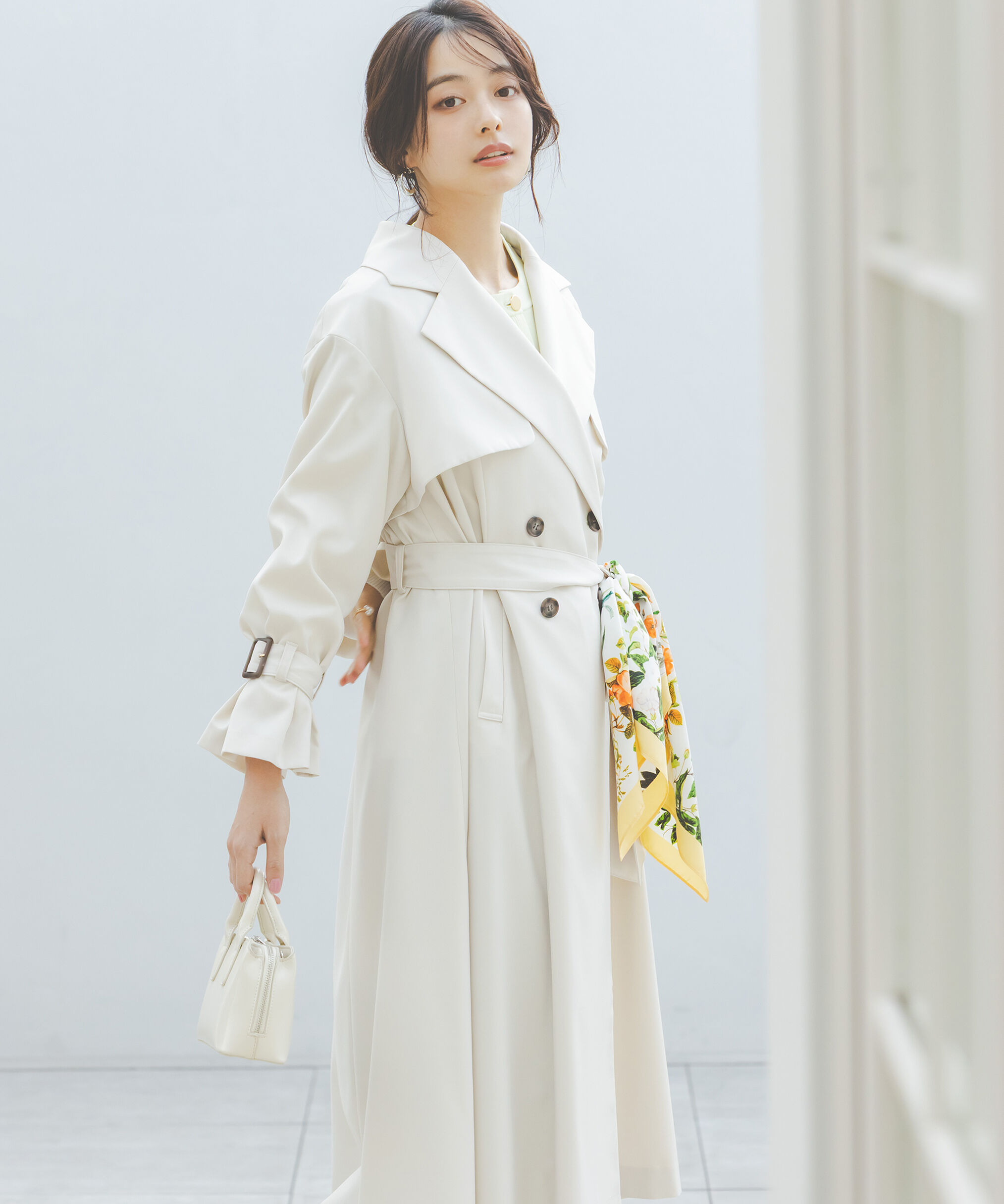 PROPORTION BODY DRESSING「＜防シワ/花粉リリース＞ベーシックトレンチコート」|その他|