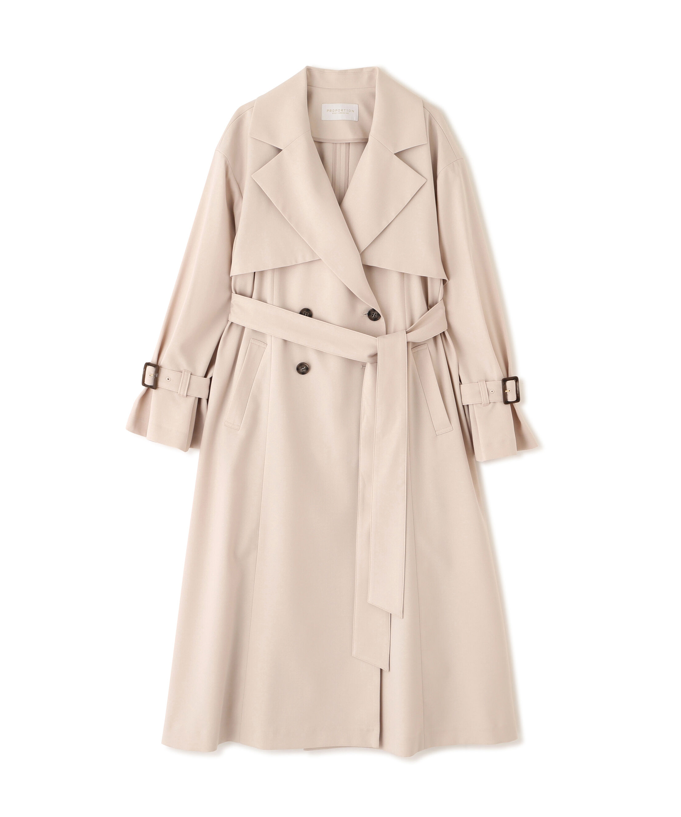 PROPORTION BODY DRESSING「＜防シワ/花粉リリース＞ベーシックトレンチコート」|その他|