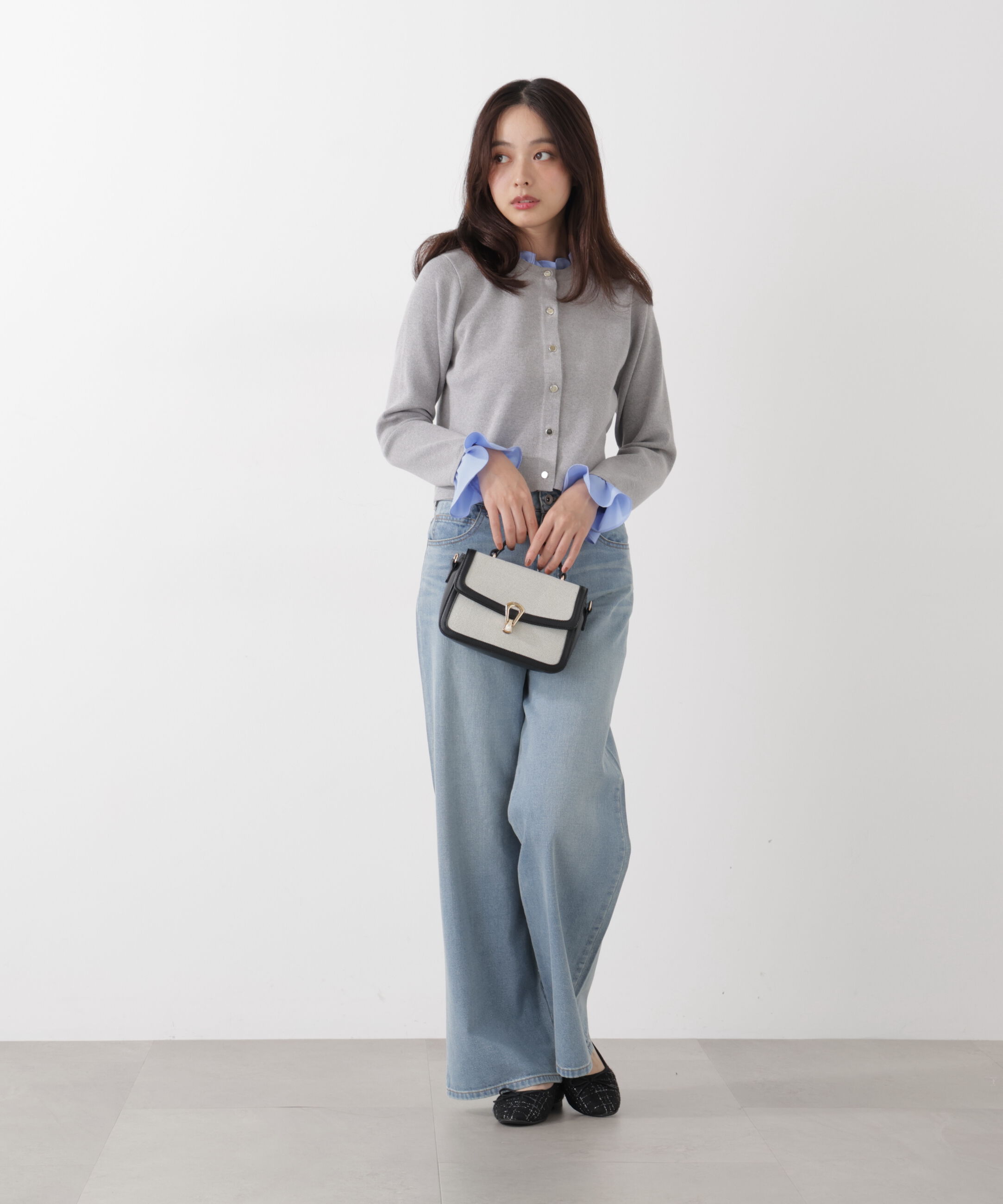 PROPORTION BODY DRESSING「〈a/mie〉ワイドデニムパンツ　26SS」|その他|