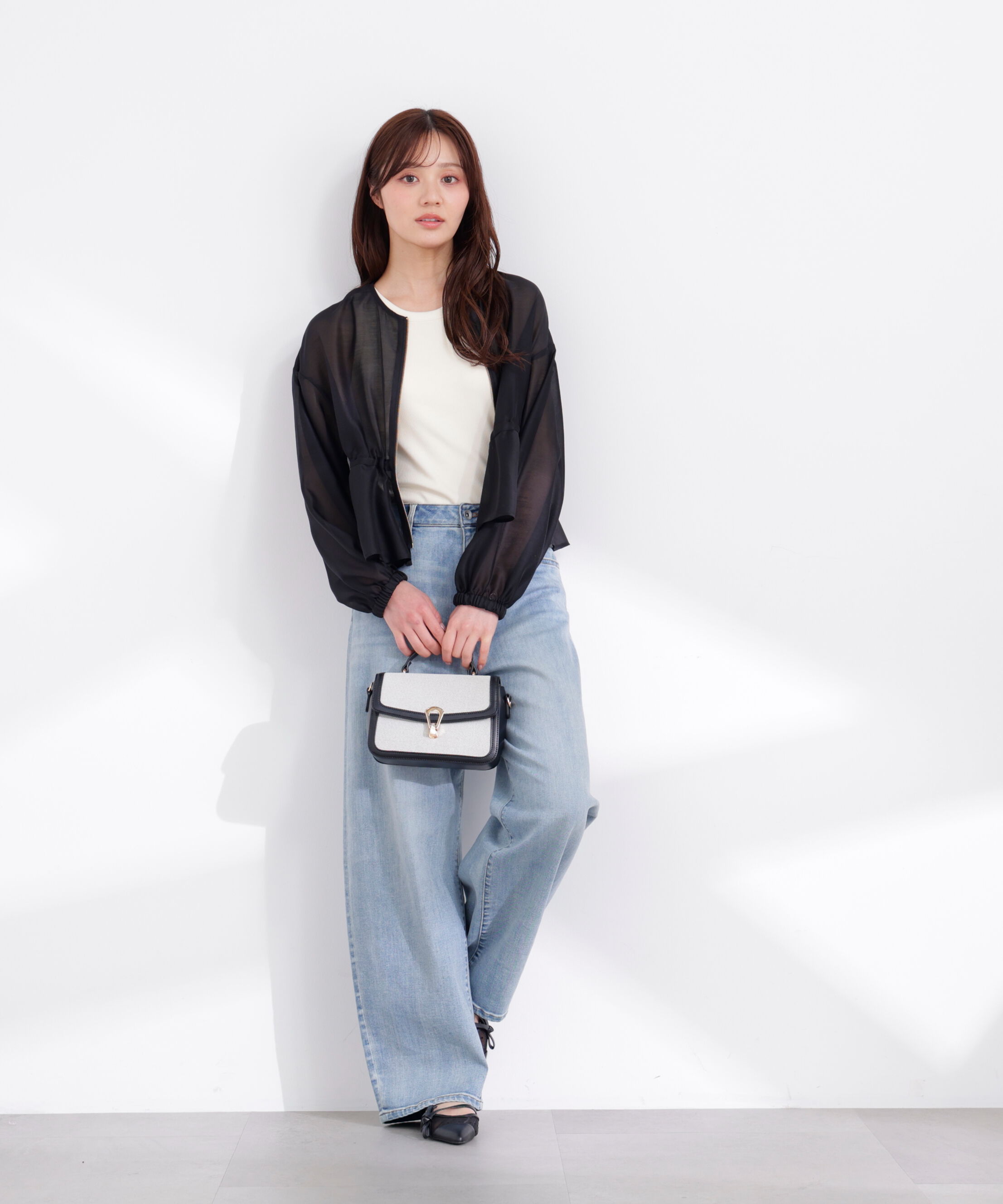 PROPORTION BODY DRESSING「〈a/mie〉カーブデニムパンツ　26SS」|その他|