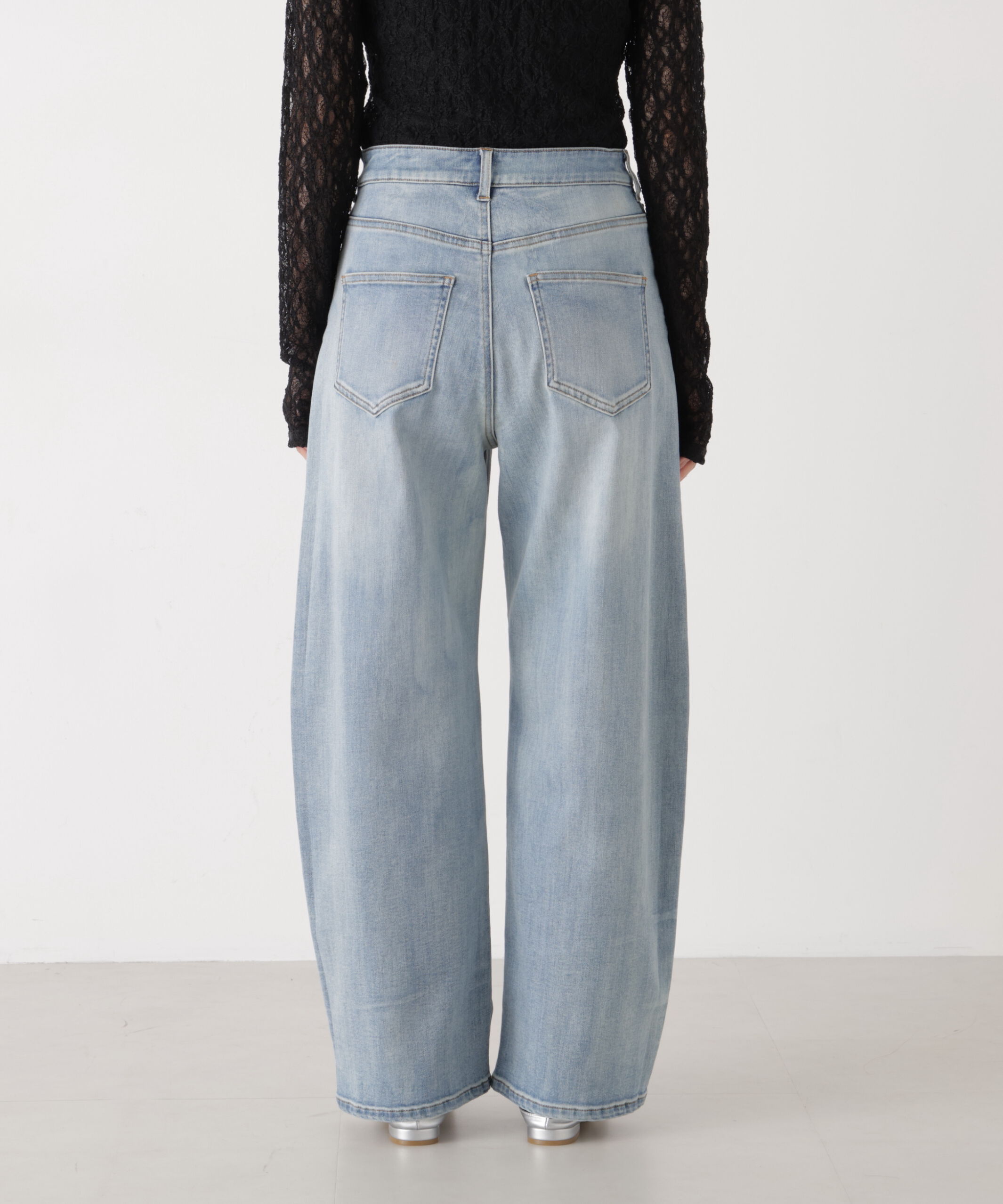 PROPORTION BODY DRESSING「〈a/mie〉カーブデニムパンツ　26SS」|その他|